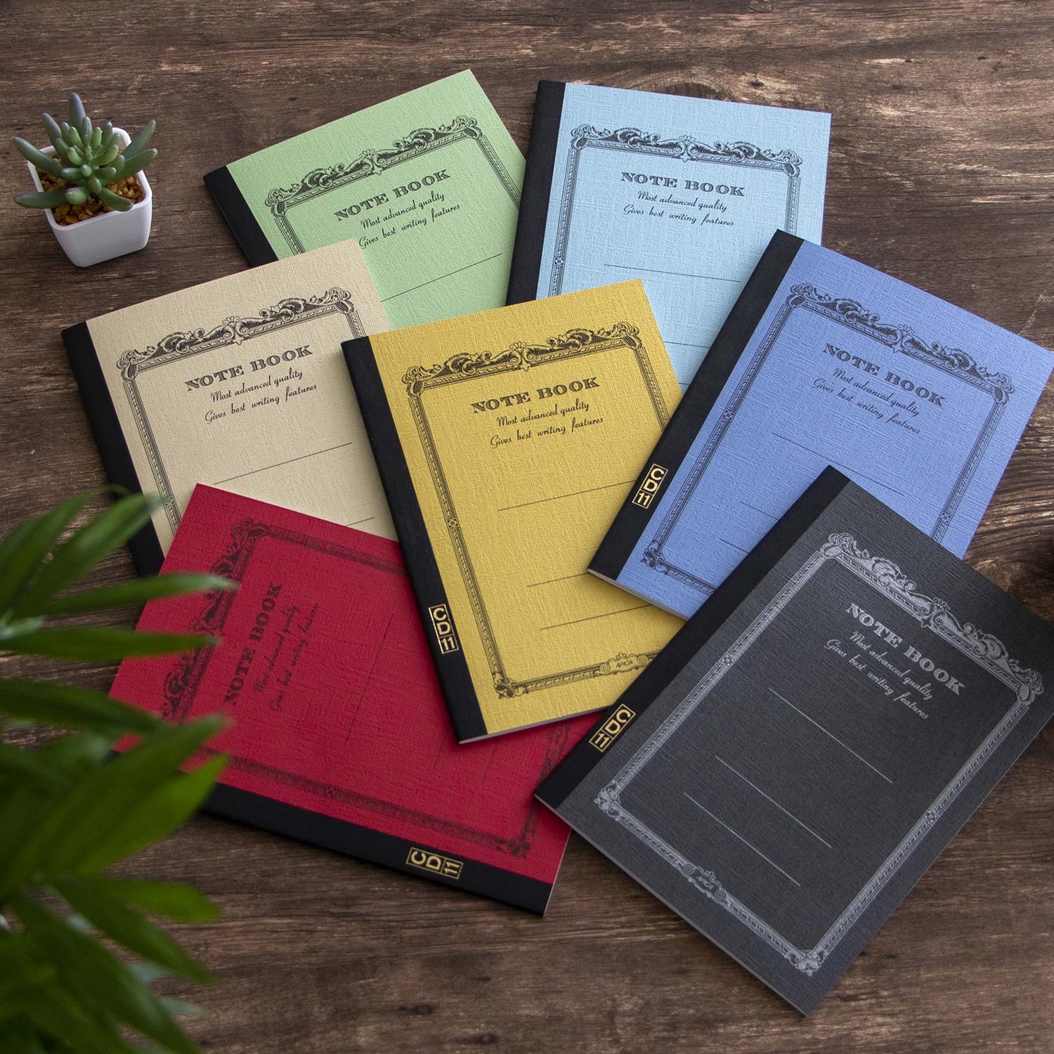 Apica CD-5 A7 Çizgili Defter - Beyaz
