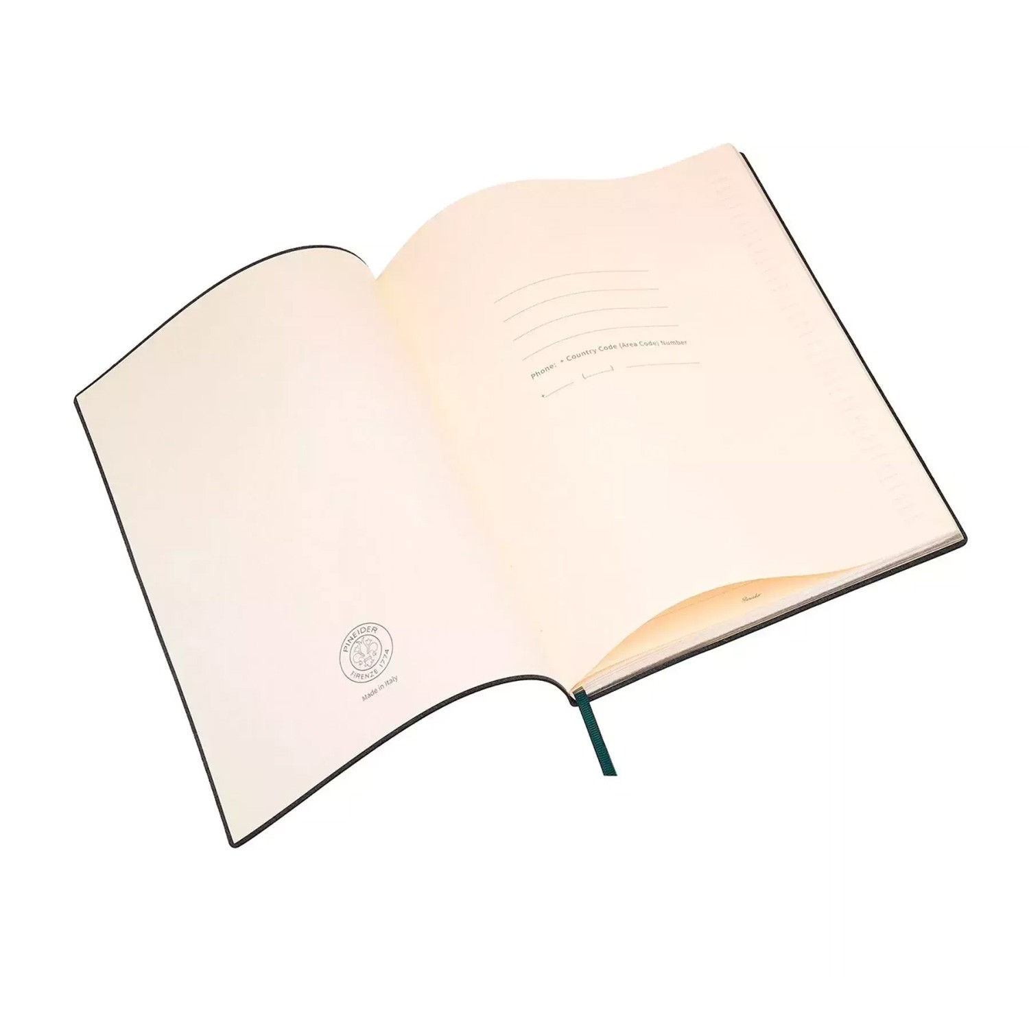 Pineider Milano 19 x 25 cm Defter