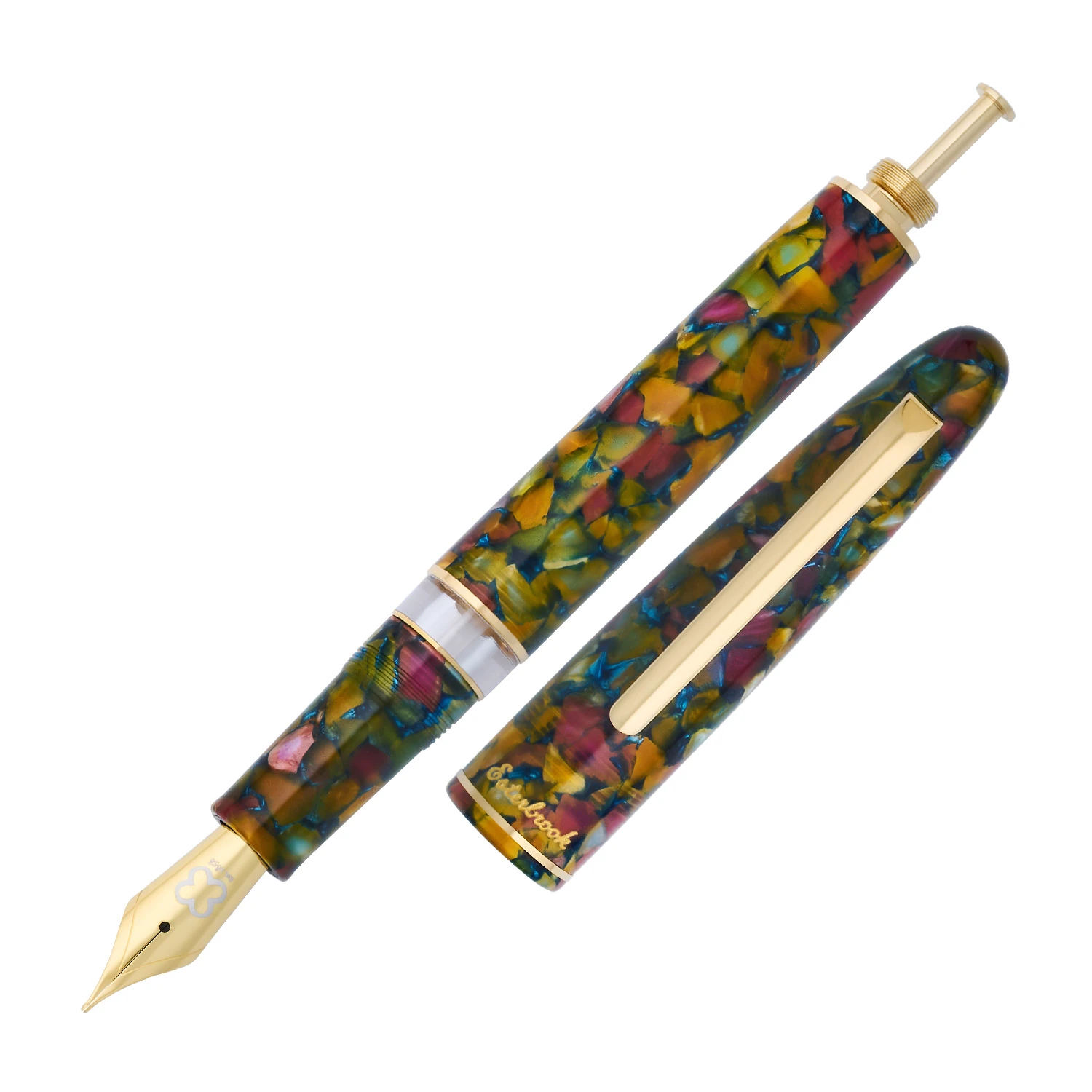 Esterbrook Estie Botanical Garden Gold Pistonlu Dolma Kalem