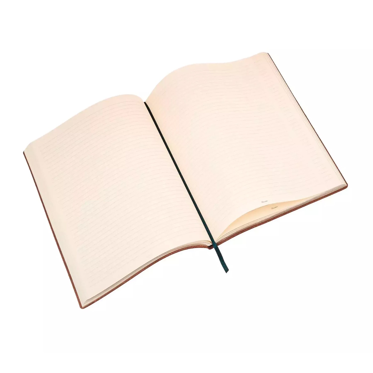 Pineider Milano 19 x 25 cm Defter - Papaya