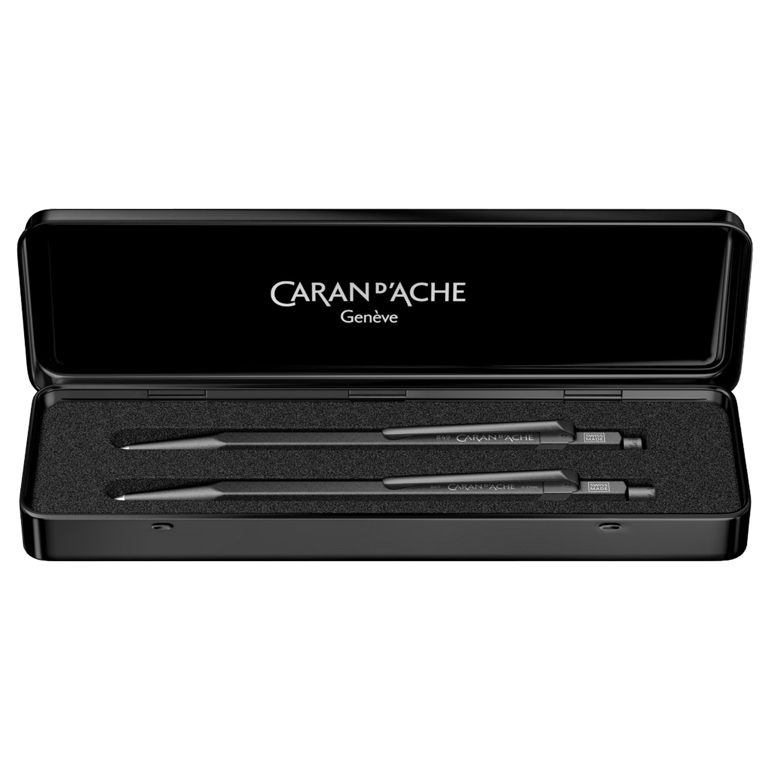 Caran d'Ache 849 Black Code Special Edition Tükenmez Kalem Versatil Kalem Set