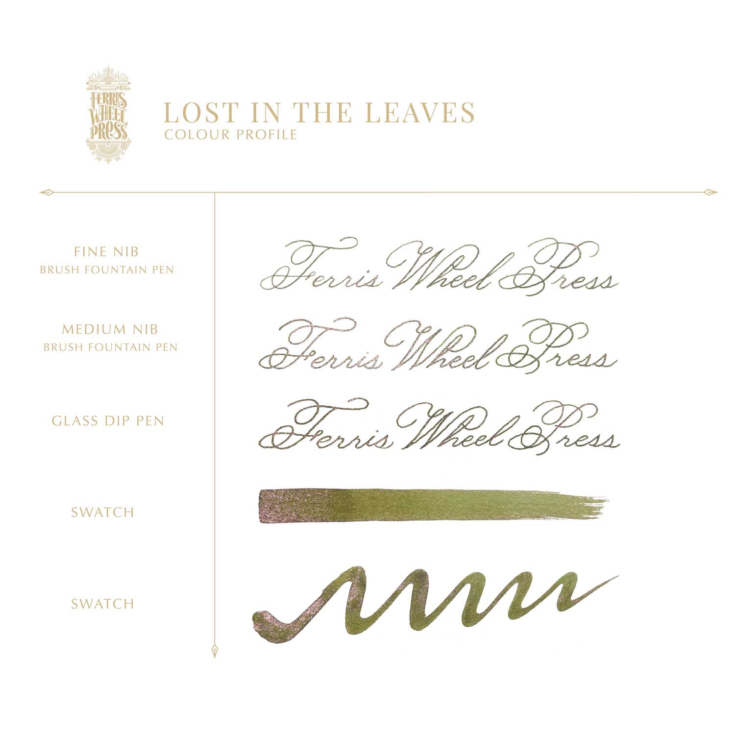 Ferris Wheel Press Lost in the Leaves Şişe Mürekkep - 20 ml