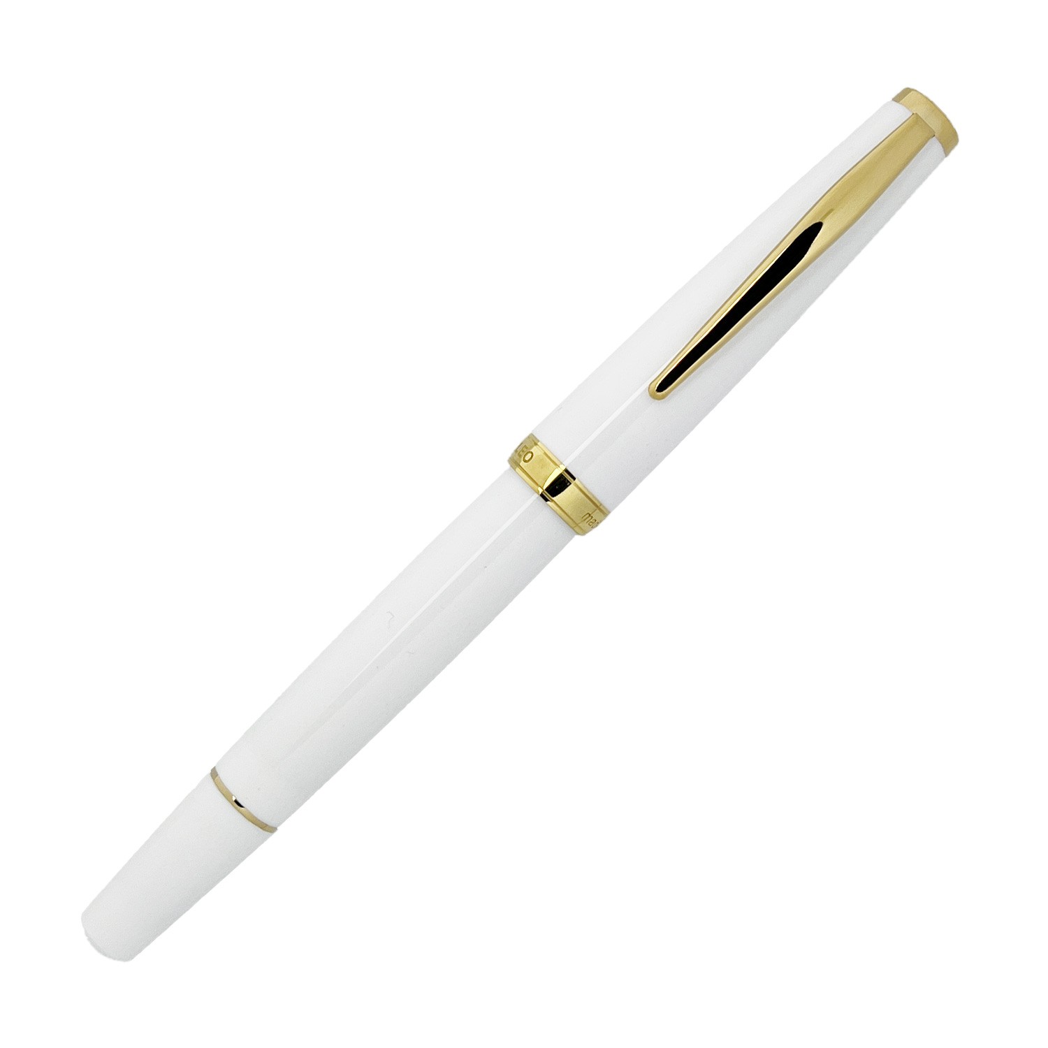 Cleo Skribent Classic Gold Pistonlu Dolma Kalem - White