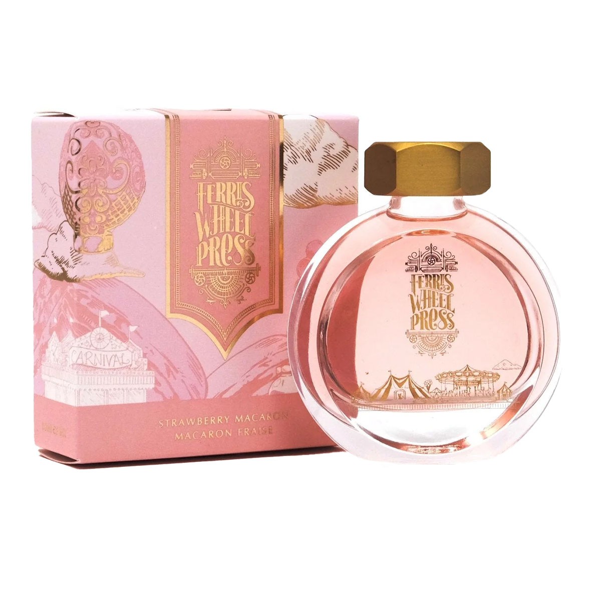 Ferris Wheel Press Strawberry Macaron Şişe Mürekkep - 38 ml