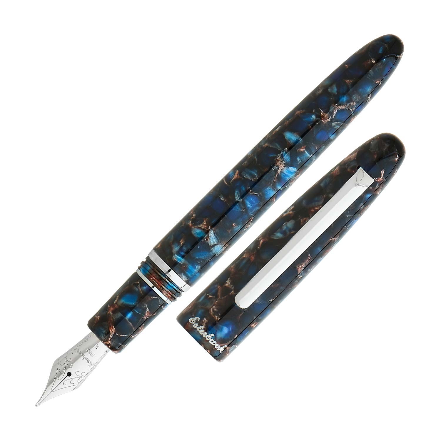 Esterbrook Estie Nouveau Bleu Palladium Dolma Kalem