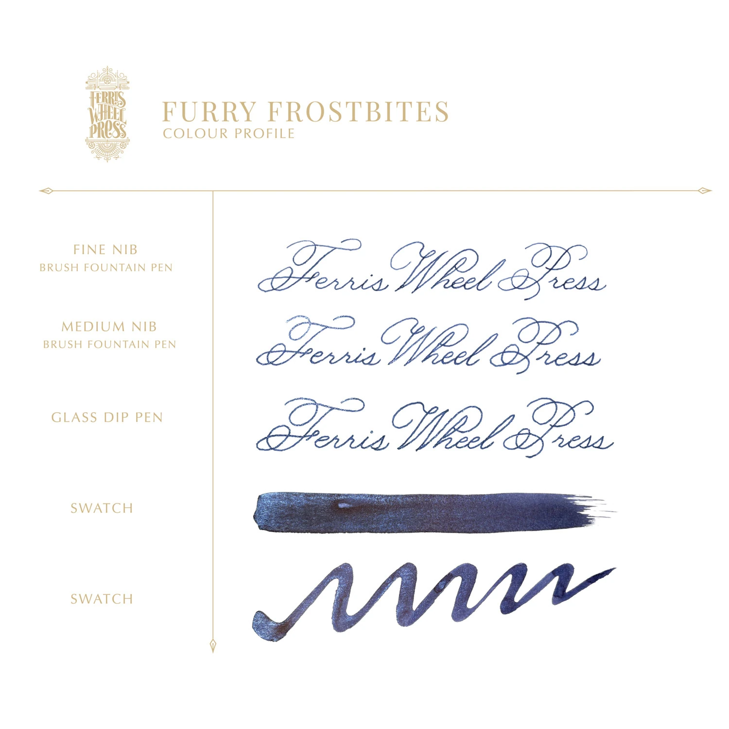 Ferris Wheel Press Furry Frostbites Şişe Mürekkep - 20 ml