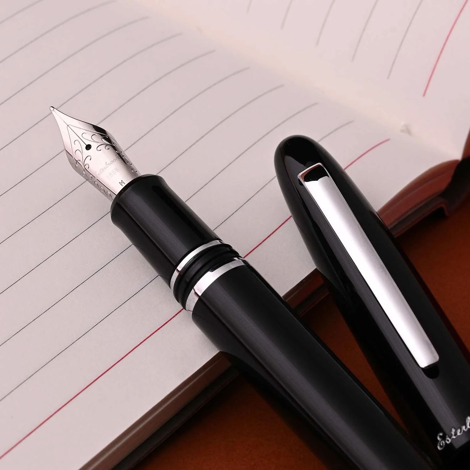 Esterbrook Estie Ebony Black Palladium Dolma Kalem