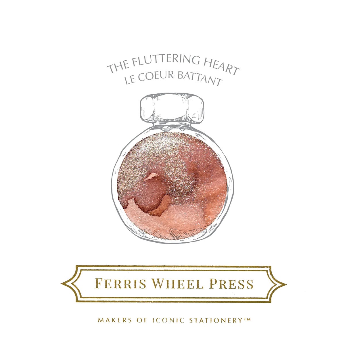 Ferris Wheel Press Fluttering Heart Limited Edition 2023 Şişe Mürekkep - 38 ml