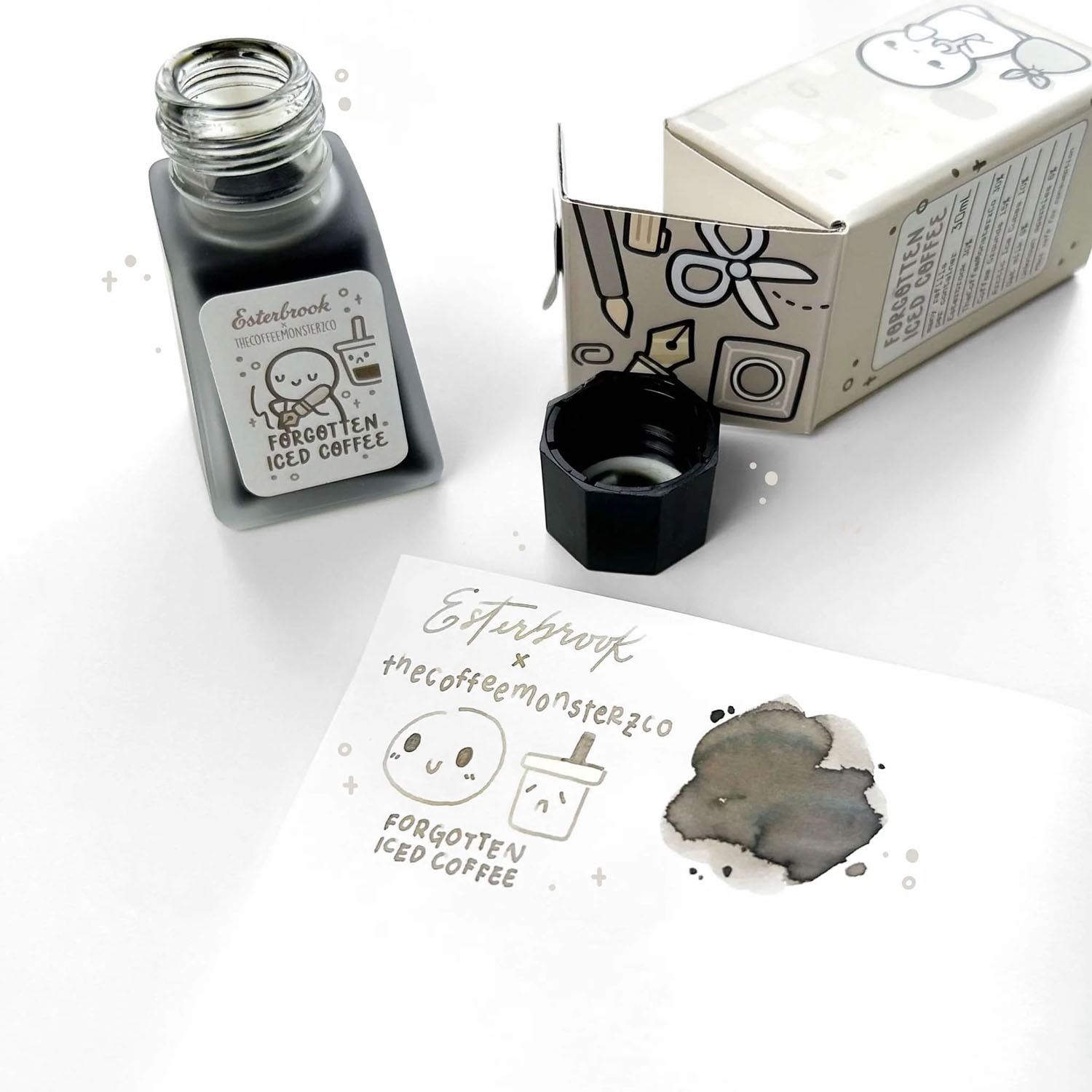 Esterbrook x TheCoffeeMonsterzCO Forgotten Iced Coffee Şişe Mürekkep - 30 ml