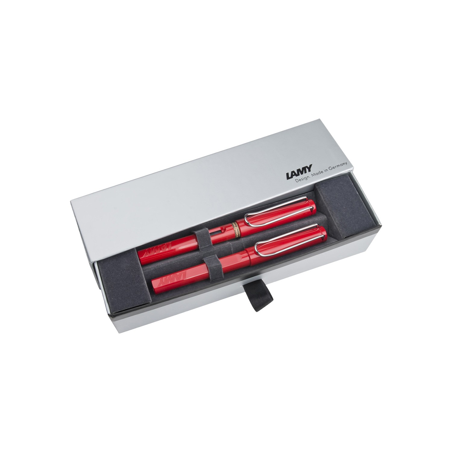 LAMY Safari 2'li Kalem Seti - Kırmızı