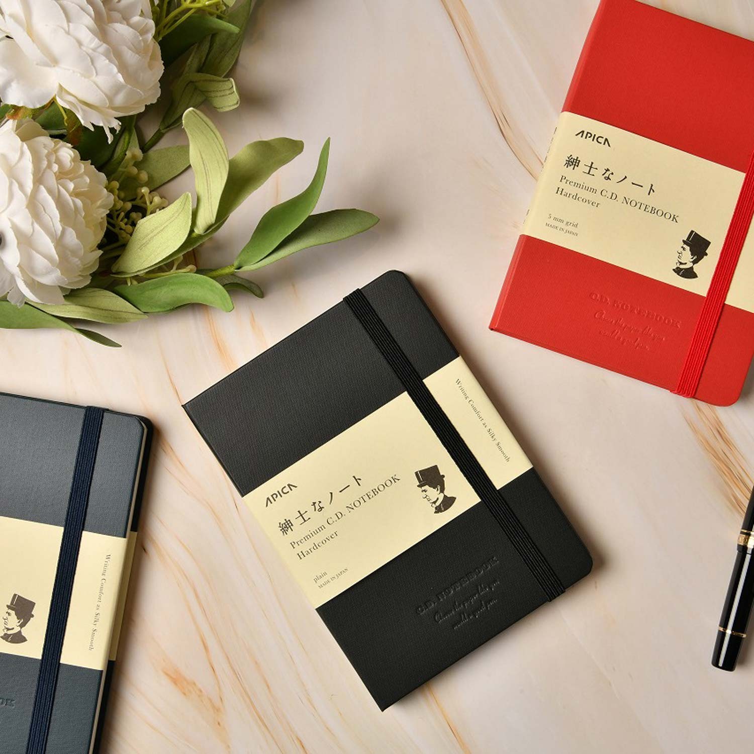 Apica Premium CD Sert Kapak Defter - Çizgisiz