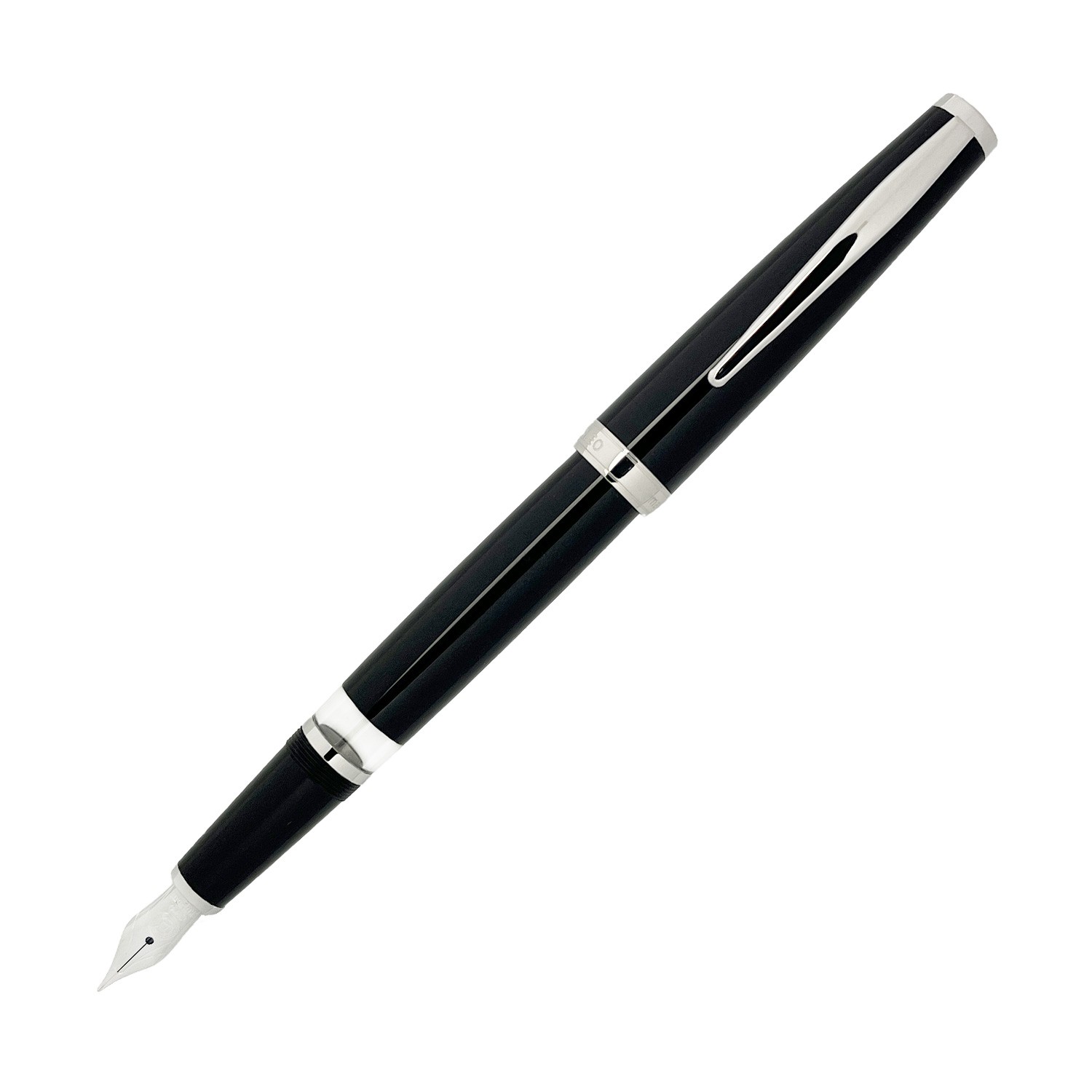 Cleo Skribent Classic Palladium Pistonlu Dolma Kalem - Black