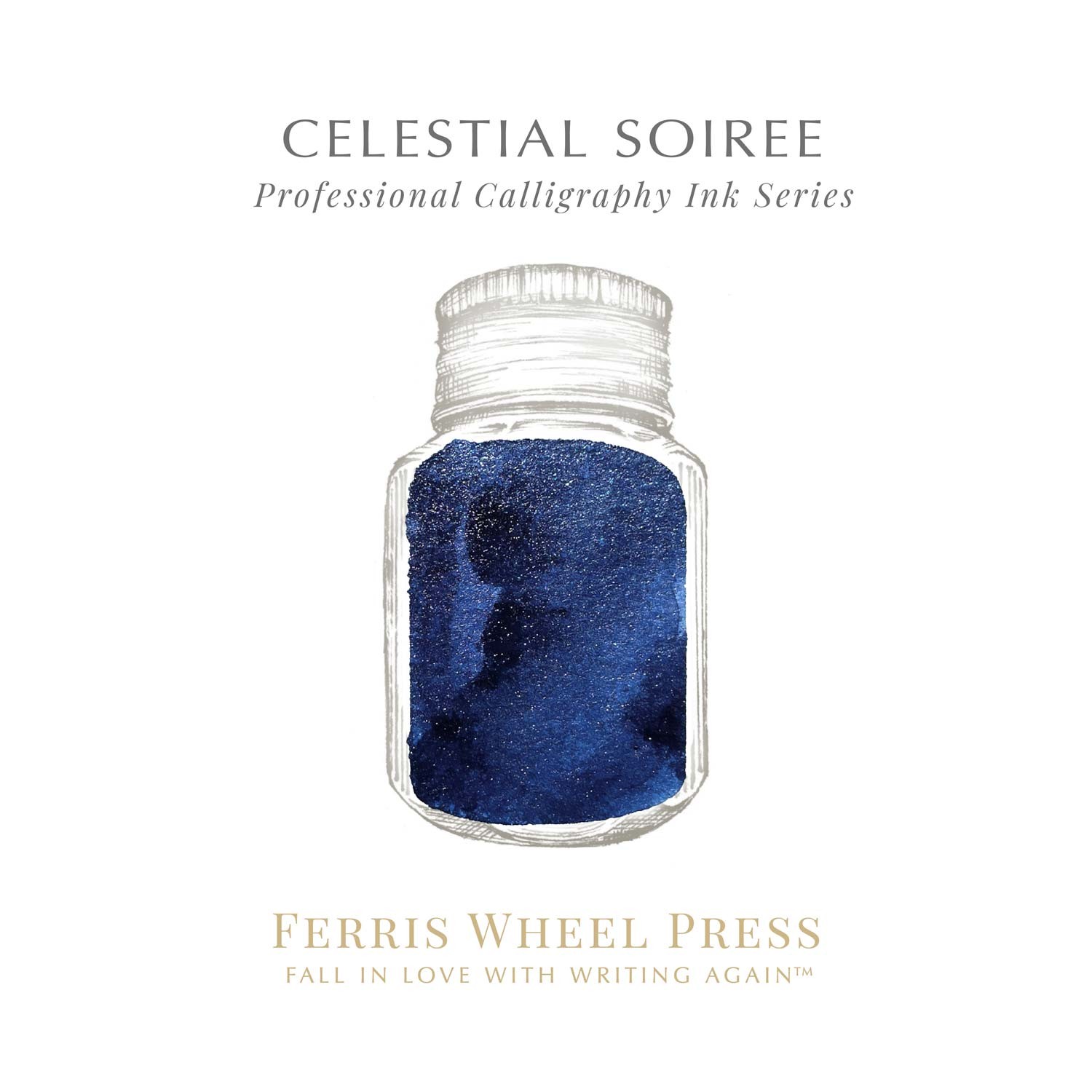 Ferris Wheel Press Celestial Soiree Şişe Mürekkep - 28 ml