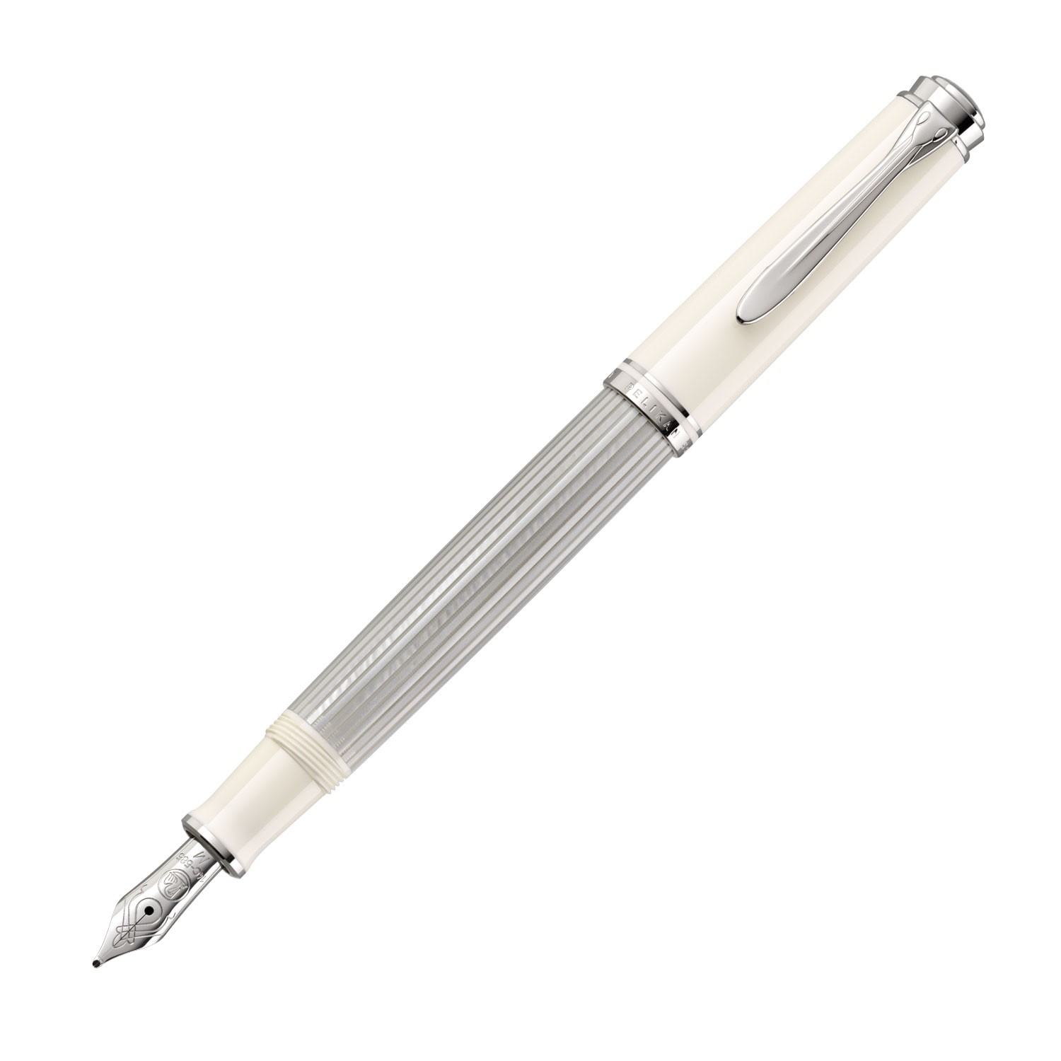 Pelikan Souverän M405 Silver White Dolma Kalem
