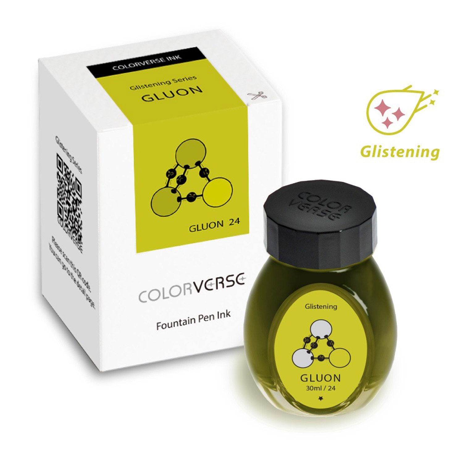 Colorverse No. 24 Gluon Glistening Şişe Mürekkep - 30 ml