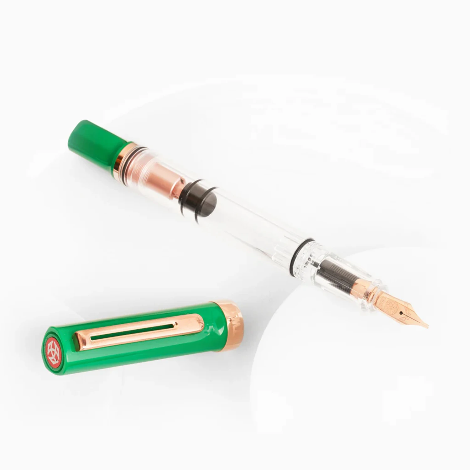 TWSBI ECO T Royal Jade RG Midnight Blue Dolma Kalem Mürekkep Set