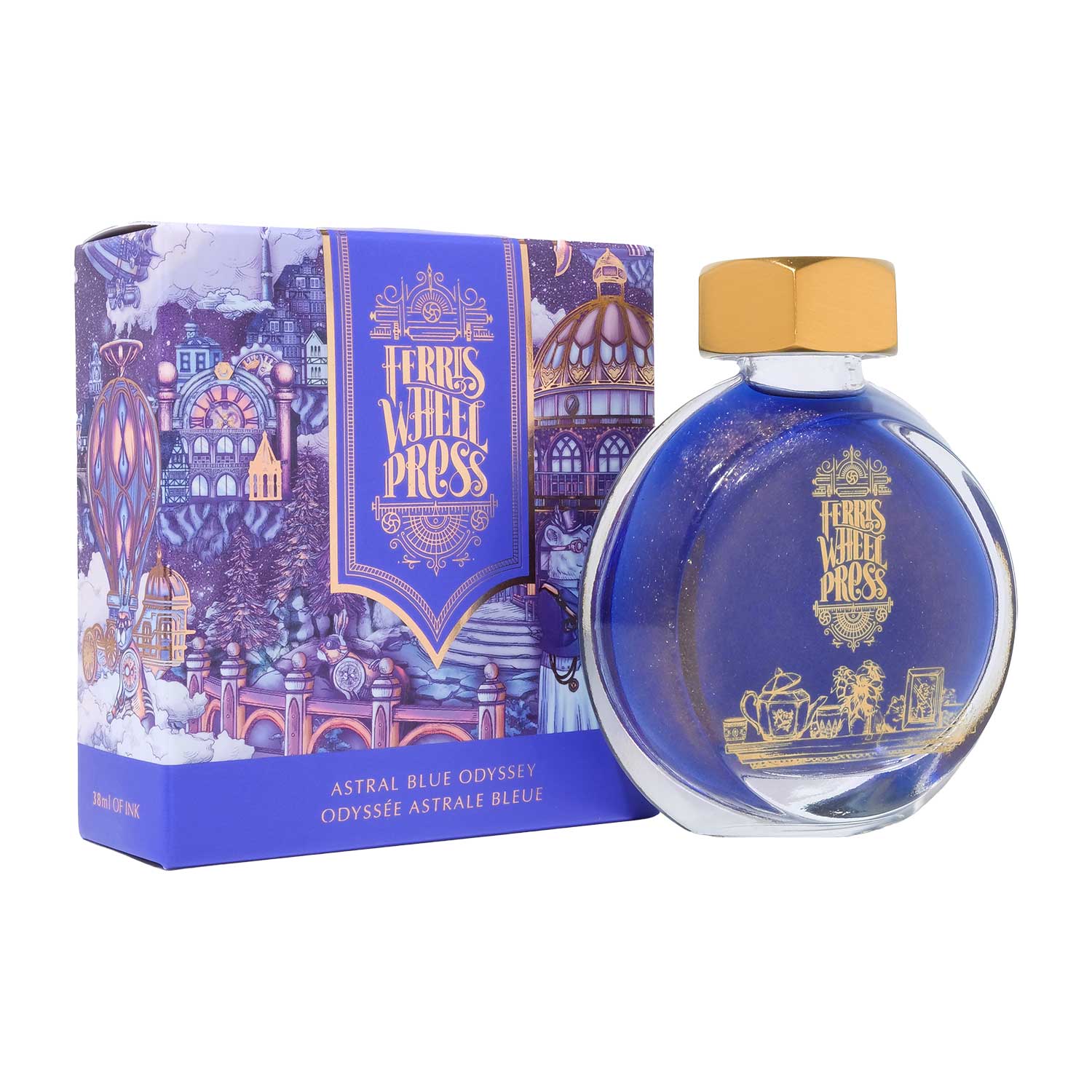 Ferris Wheel Press Astral Blue Odyssey Şişe Mürekkep - 38 ml