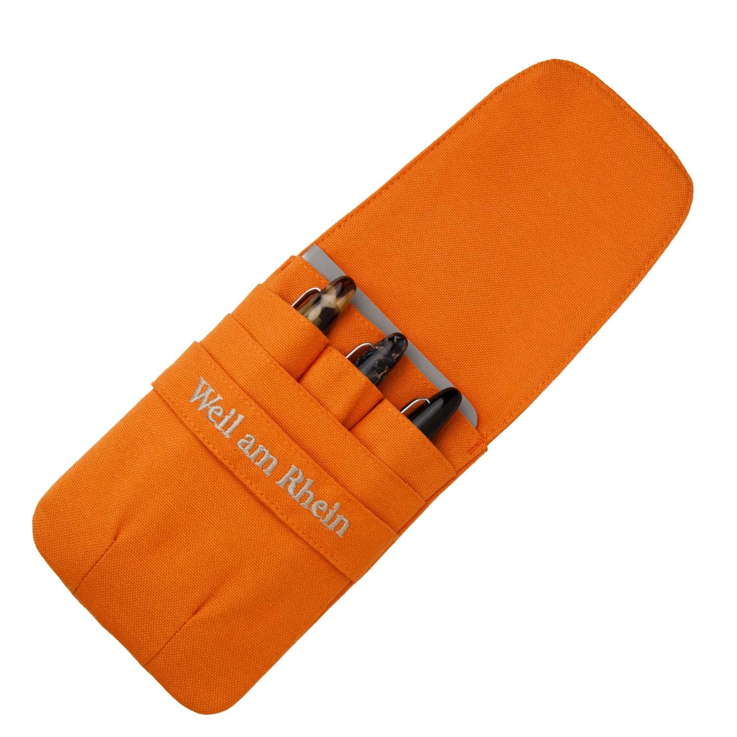 Weil am Rhein Triple Plus Serisi 3'lü Kalem Kılıfı - Orange