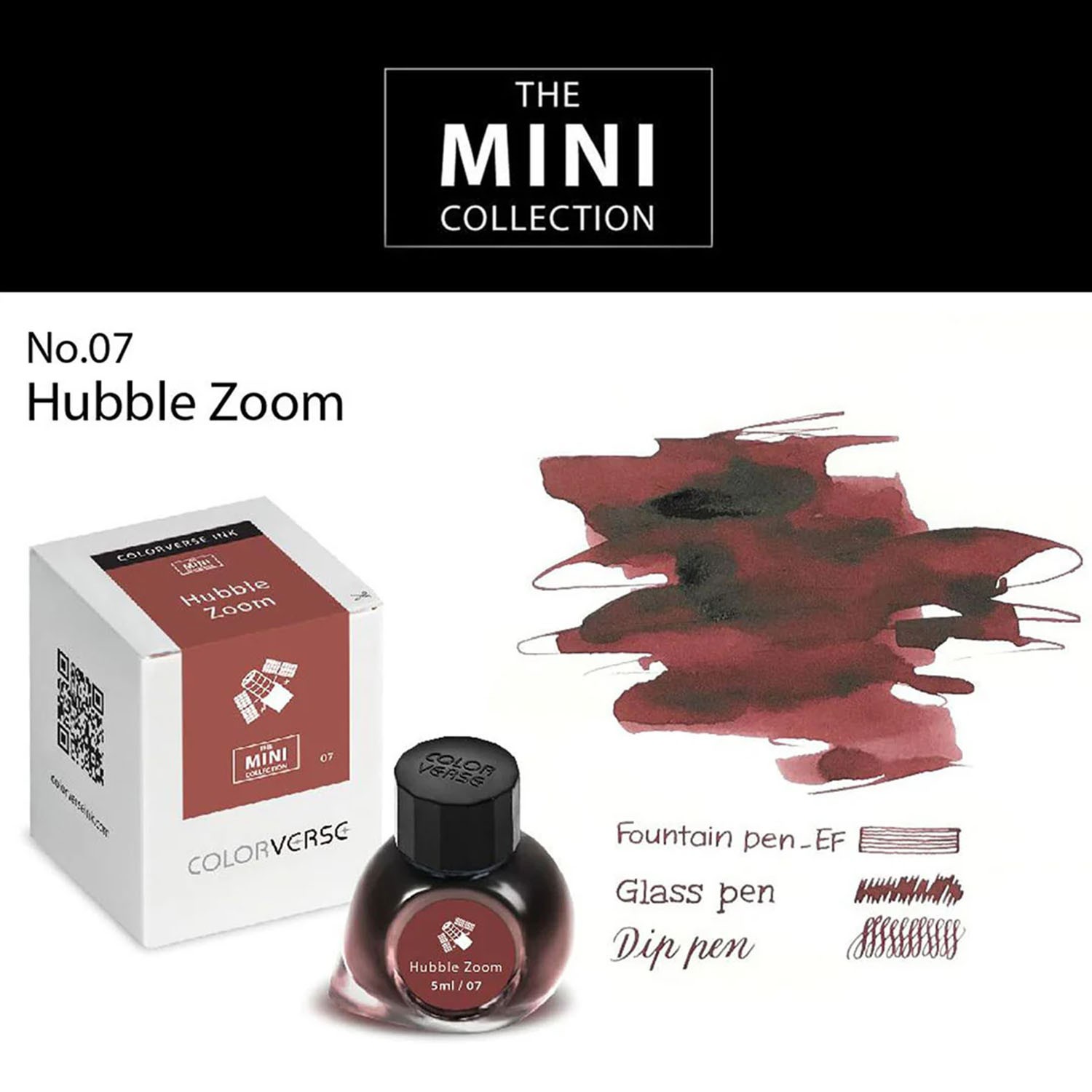 Colorverse The Mini Collection No. 07 Hubble Zoom Şişe Mürekkep - 5 ml