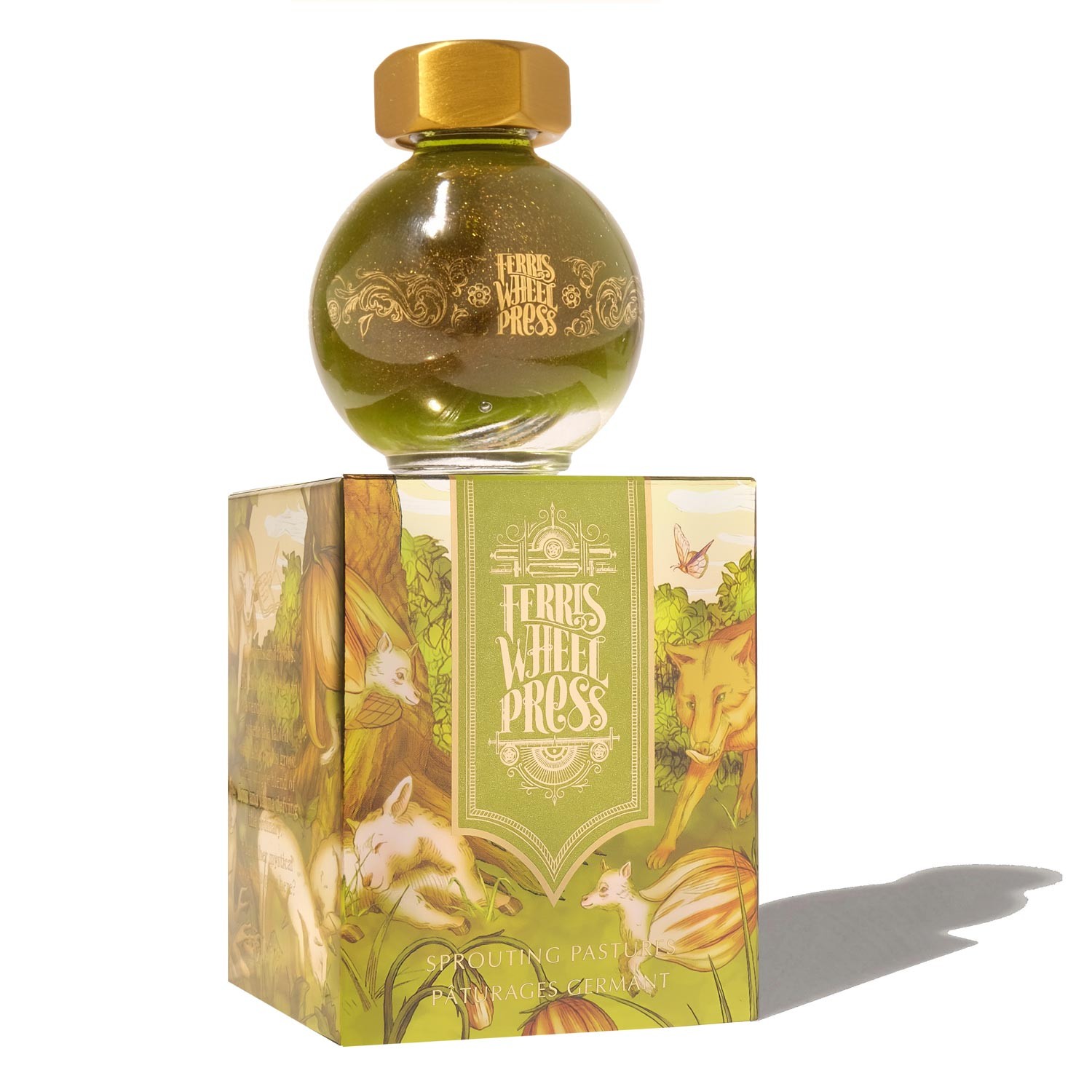 Ferris Wheel Press Sprouting Pastures Şişe Mürekkep - 20 ml