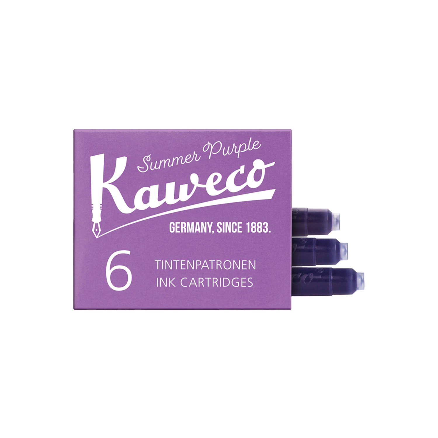 Kaweco Mor Mürekkep Kartuşu