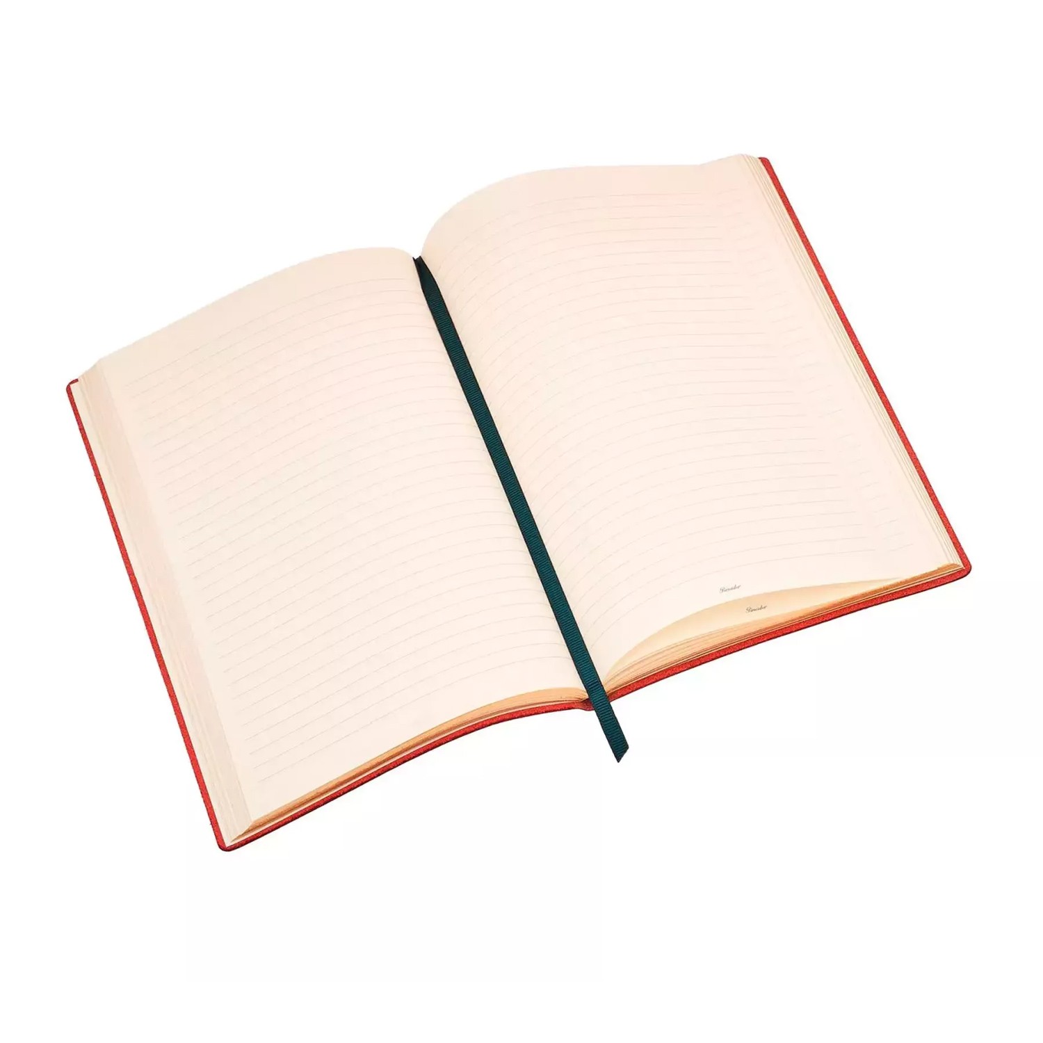 Pineider Milano 14.5 x 21 cm Defter - Wine Red