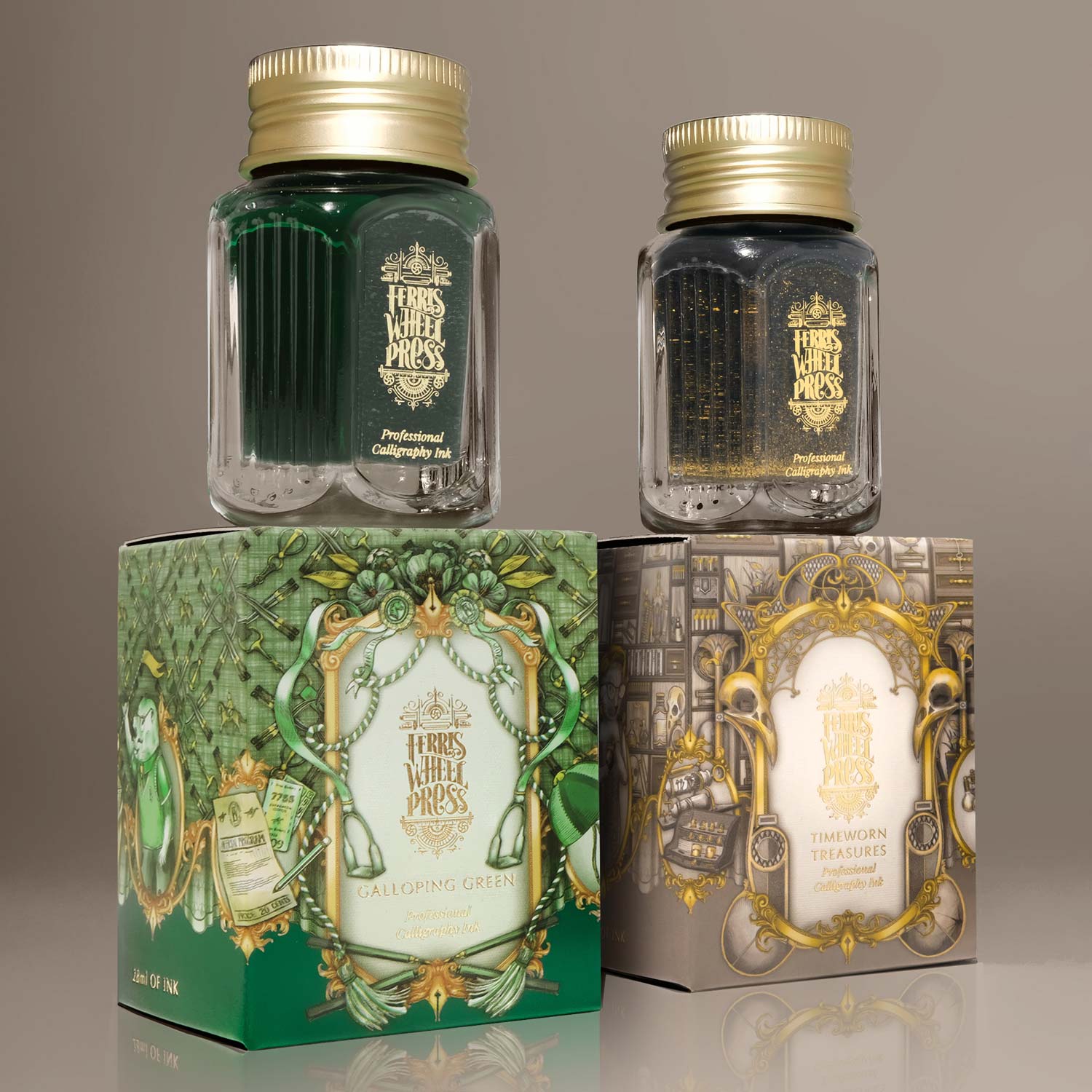 Ferris Wheel Press Timeworn Treasures Kaligrafi Şişe Mürekkep - 28 ml