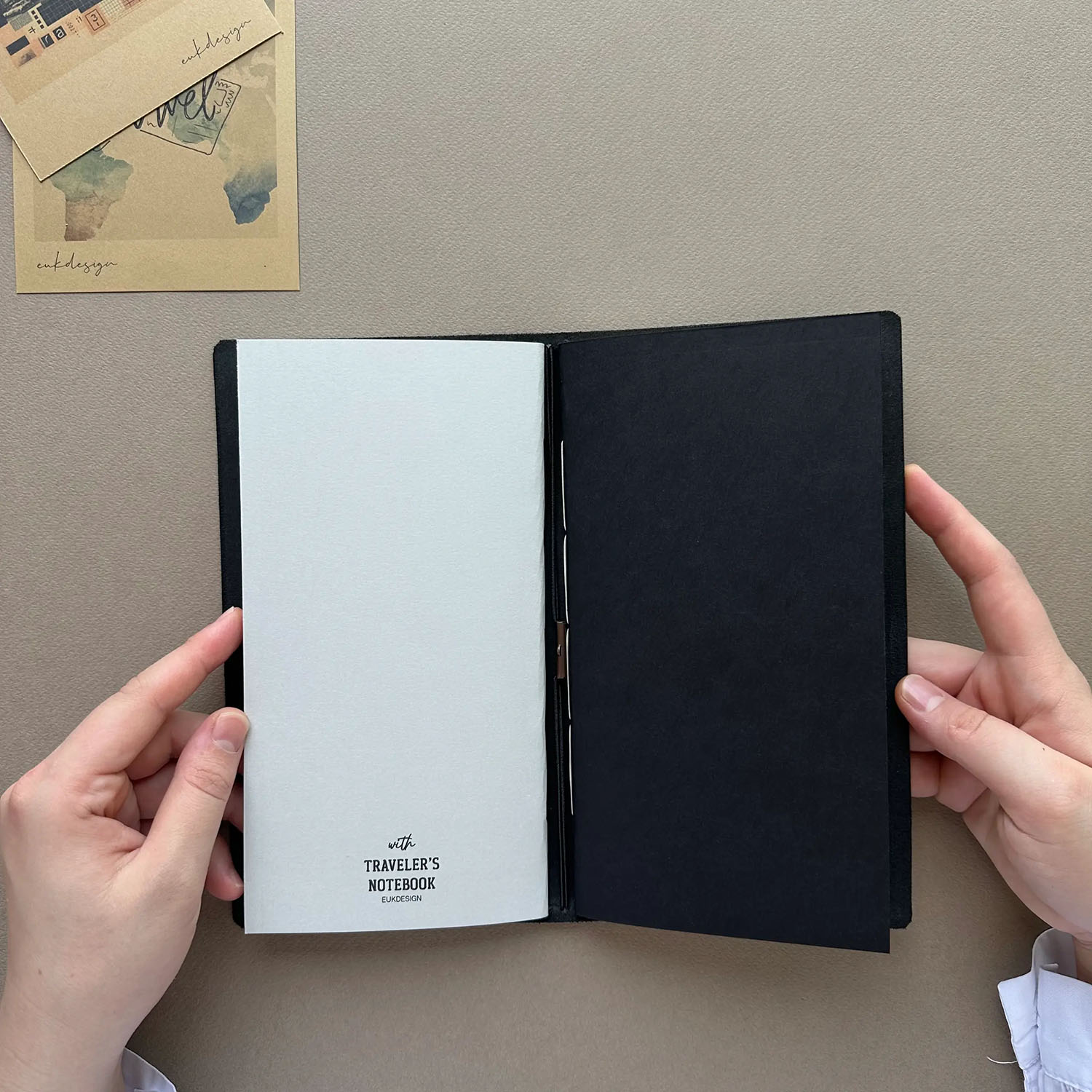 Euk Design İstanbul Edition Regular Size Traveler's Notebook Cover