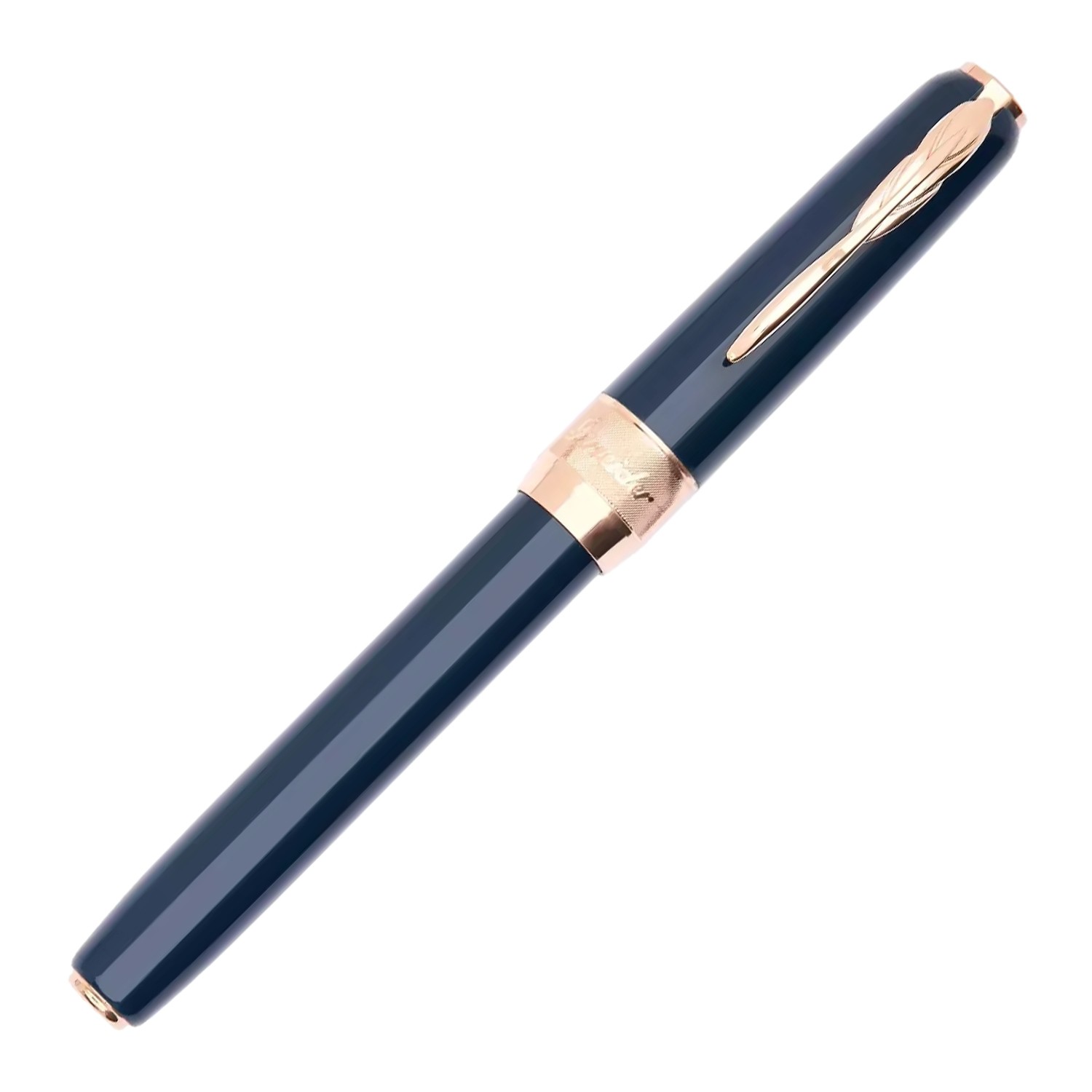 Pineider Classic Rose Gold Peacock Dolma Kalem