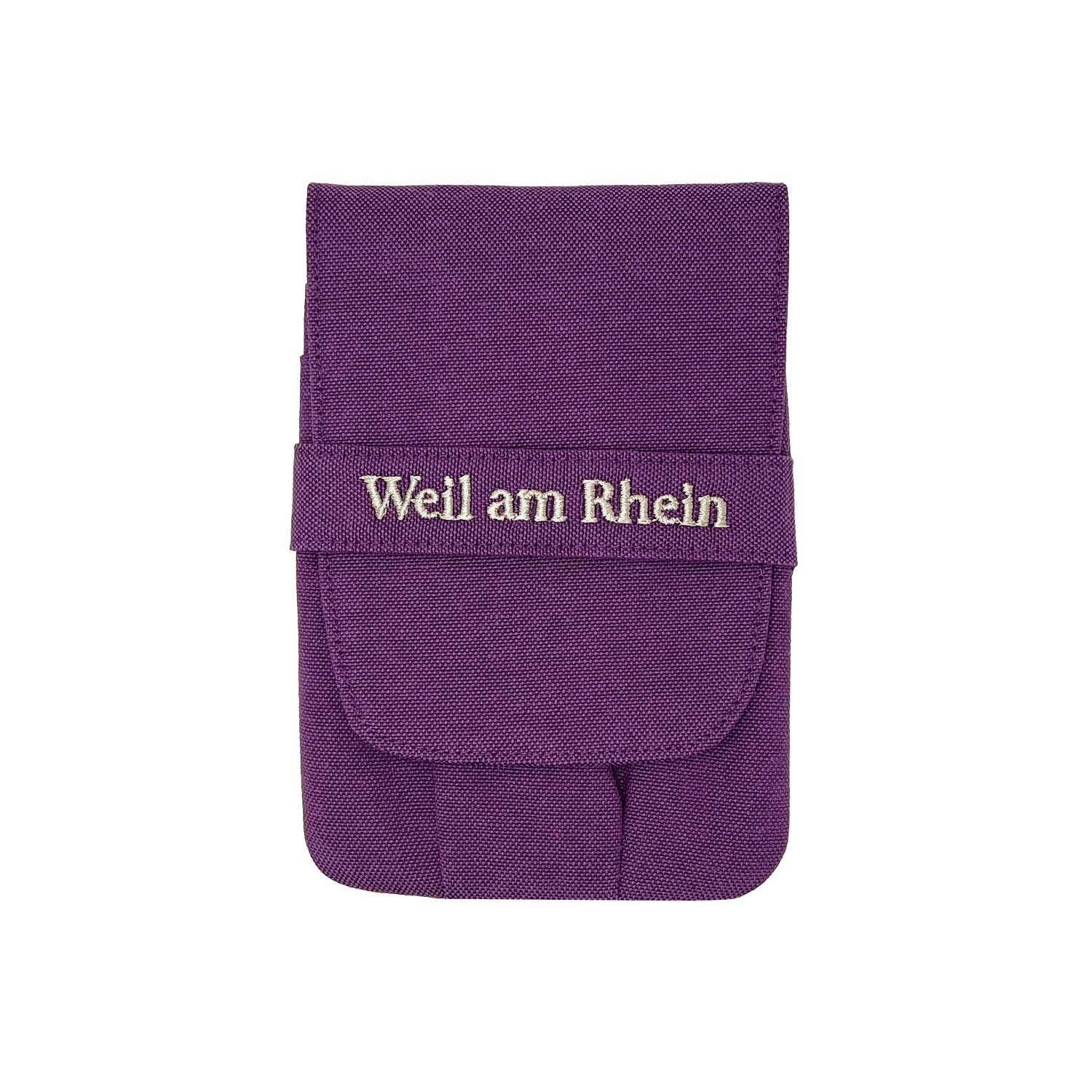 Weil am Rhein 3'lü Kalem Kılıfı - Magenta