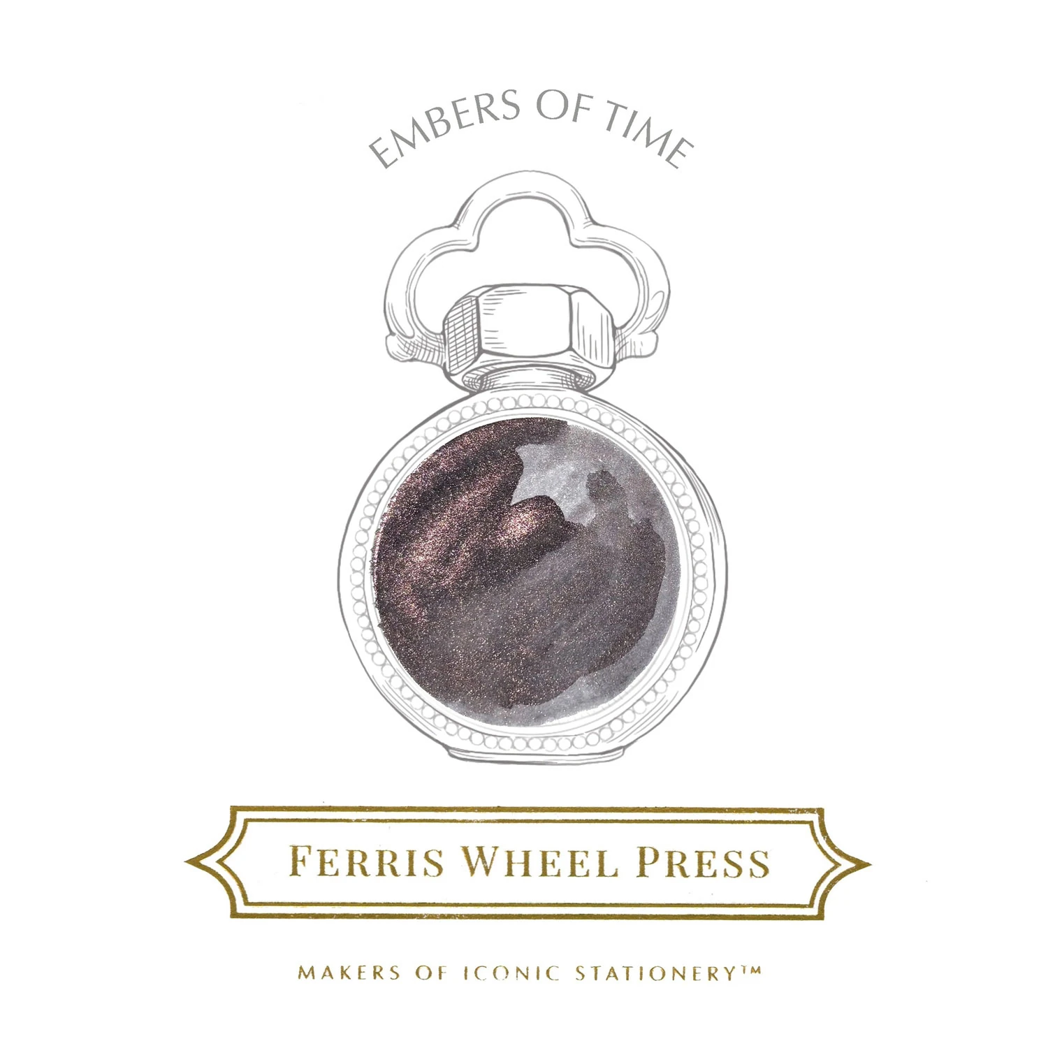 Ferris Wheel Press Embers of Time Şişe Mürekkep