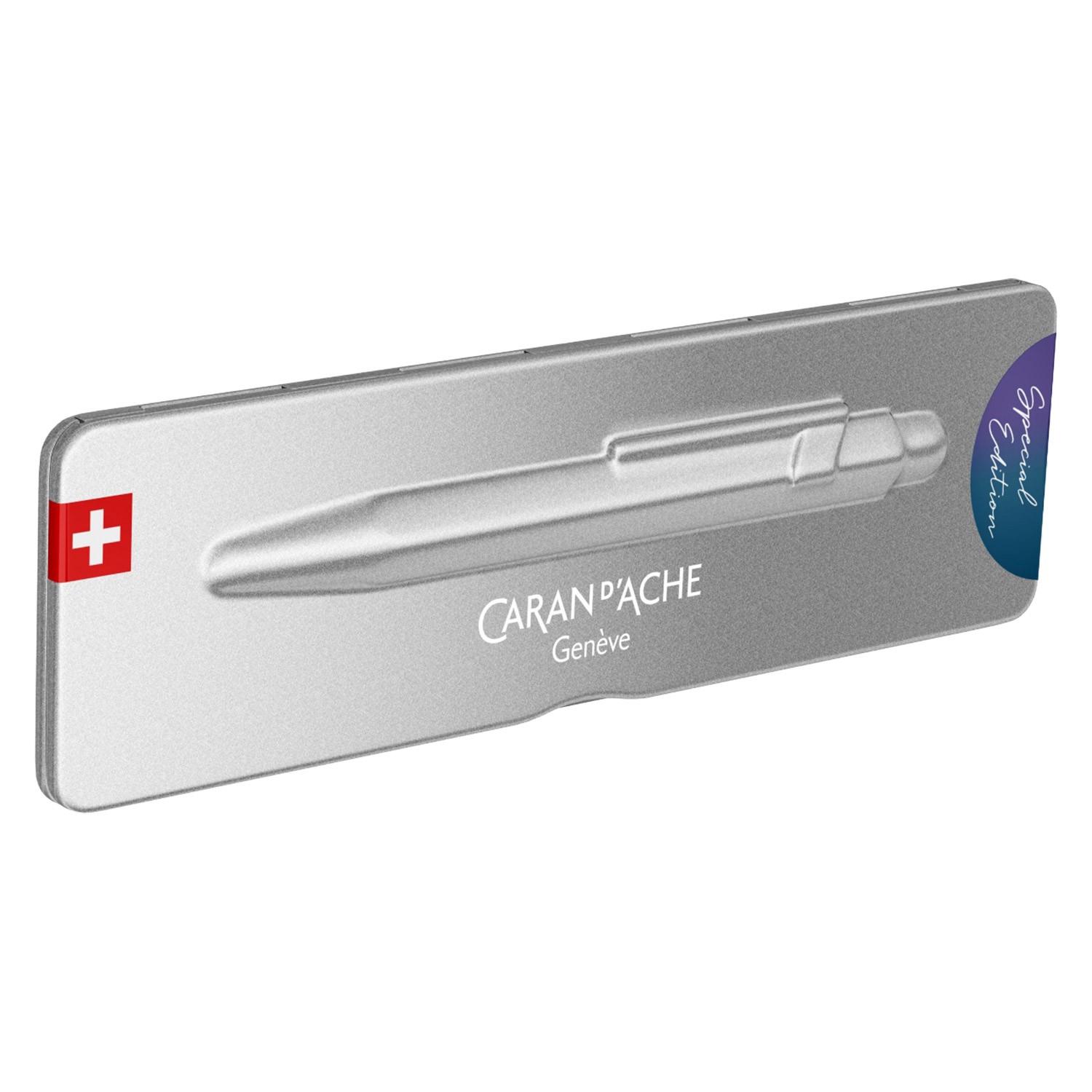 Caran d'Ache 849 Claim Your Style 5 Special Edition Tükenmez Kalem - Purple Ocean