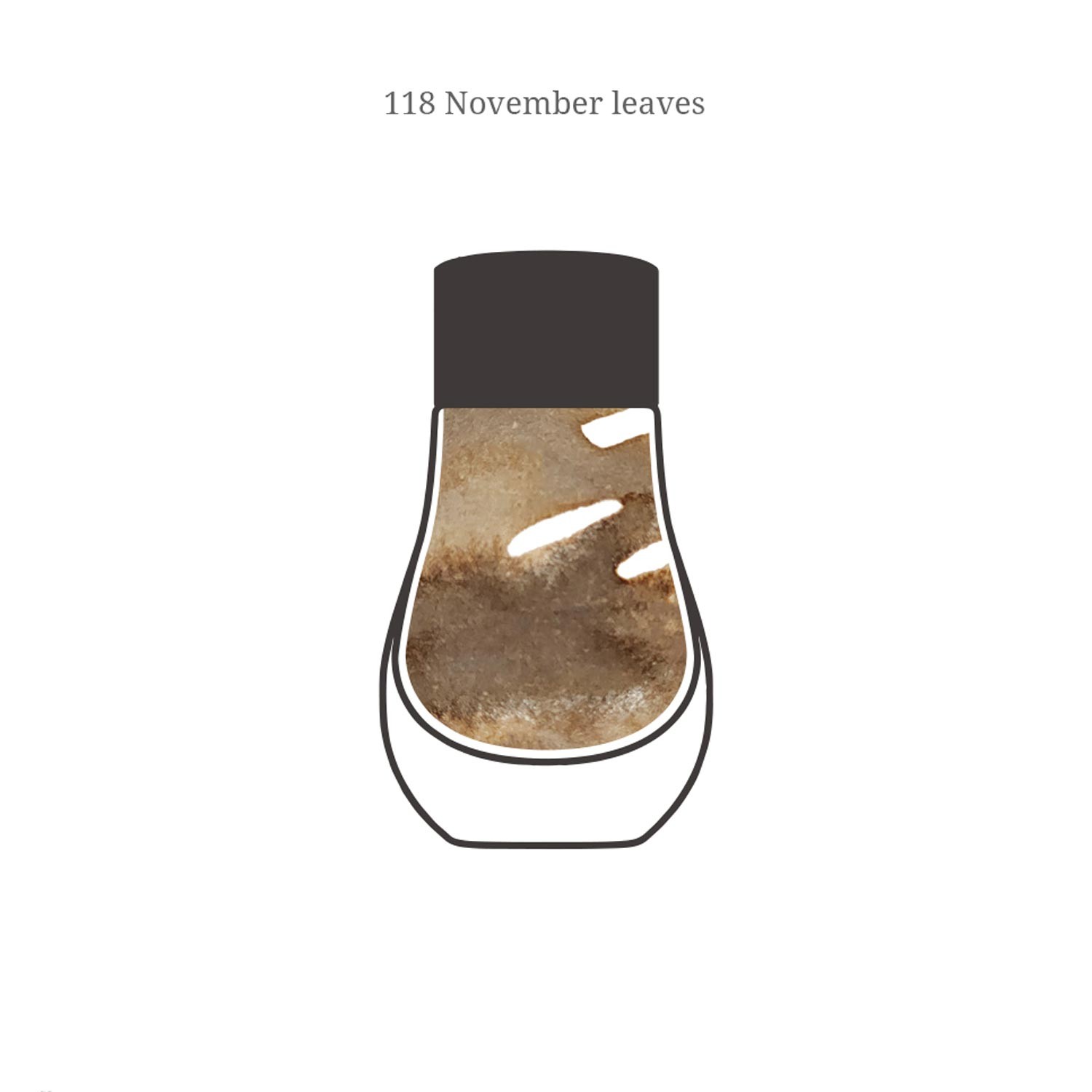 Dominant Industry Standard November Leaves Şişe Mürekkep - 25 ml