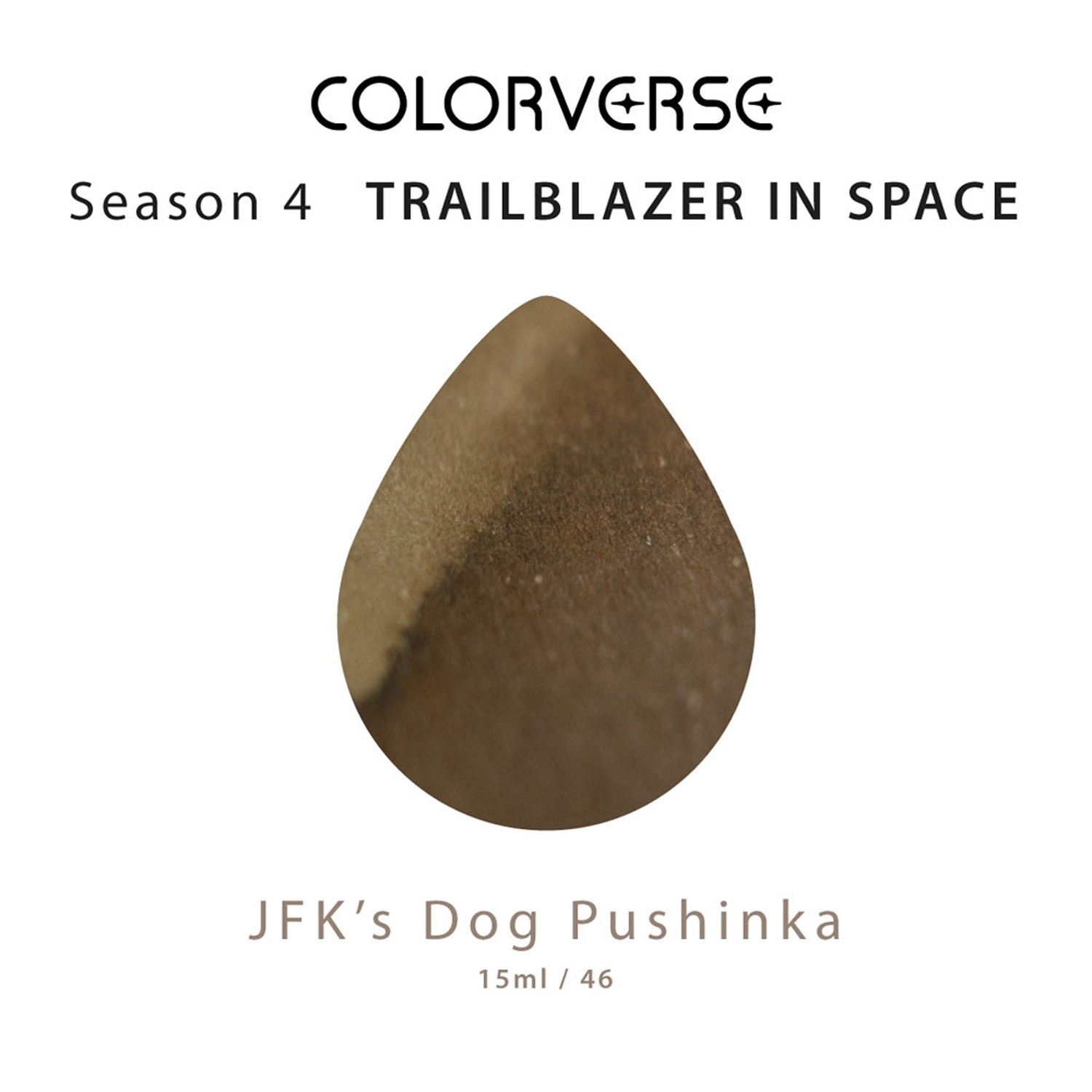 Colorverse The Mini Collection No. 46 JFK's Dog Pushinka Şişe Mürekkep - 5 ml