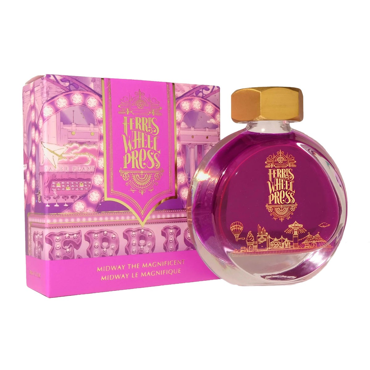 Ferris Wheel Press Midway The Magnificient Şişe Mürekkep - 38 ml