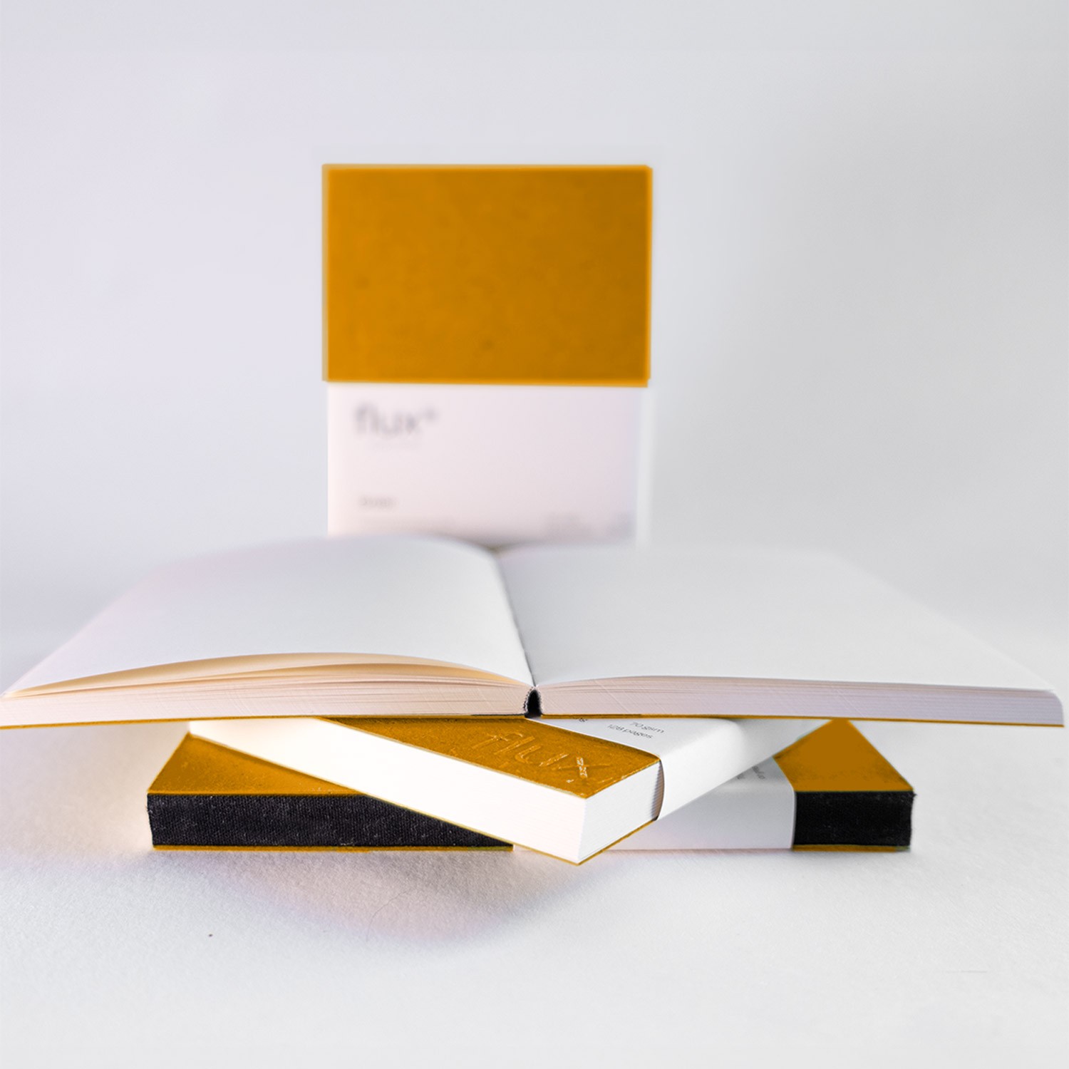 flux notebook Cycle Midi Not Defteri - Grain Saffron