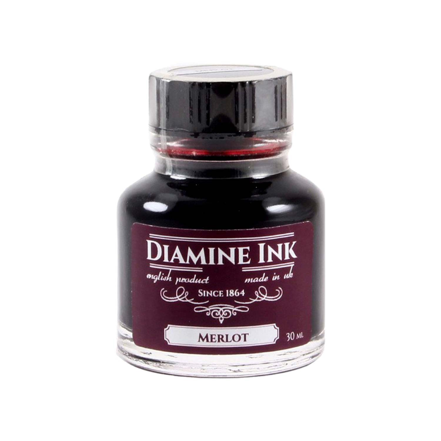 Diamine Merlot Şişe Mürekkep - 30 ml