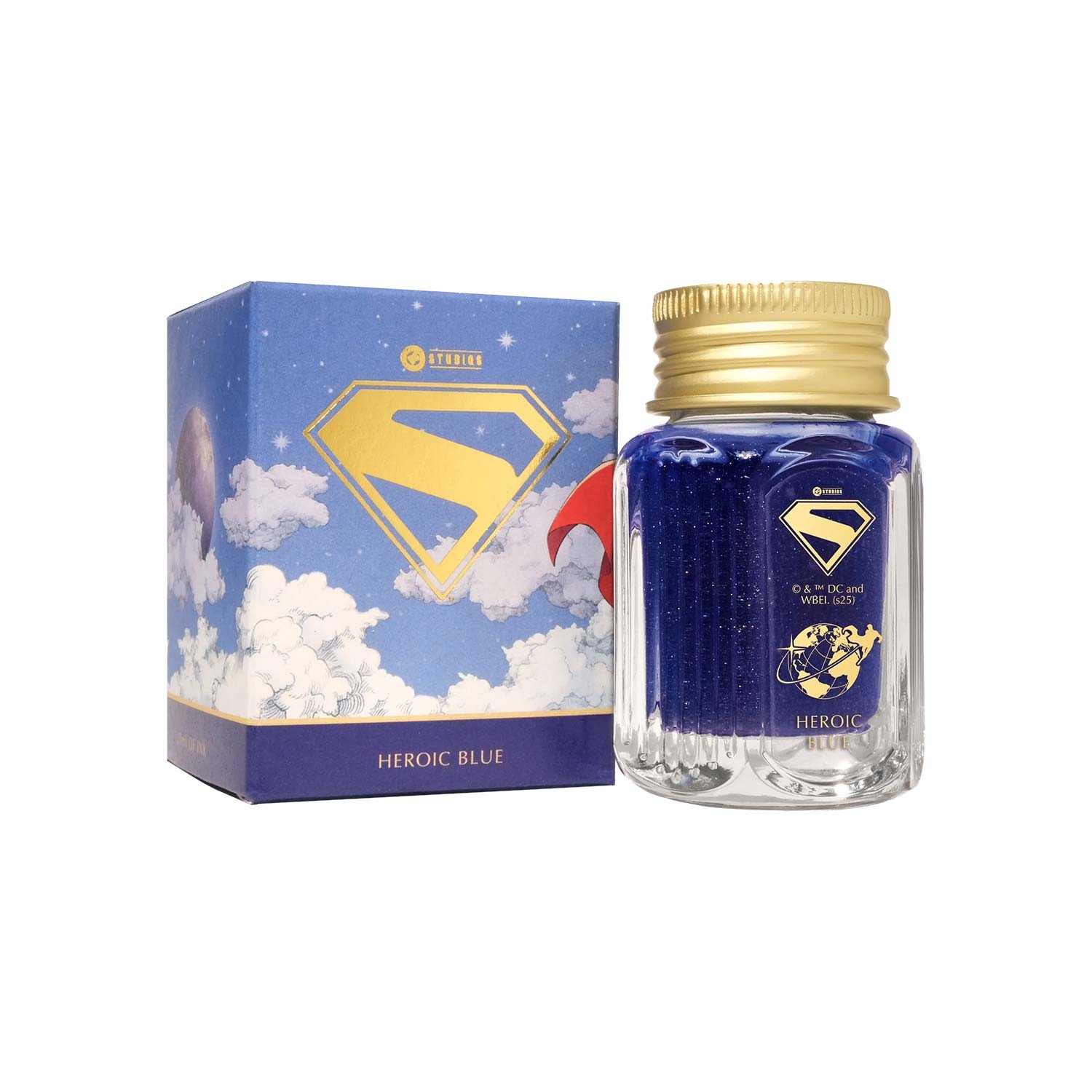 Ferris Wheel Press Superman Heroic Blue Şişe Mürekkep - 28 ml