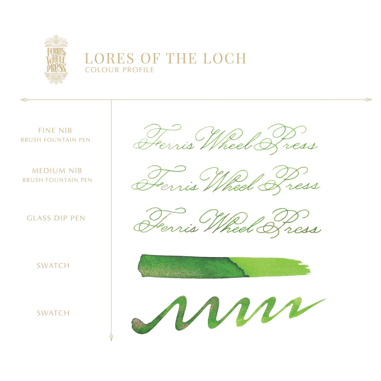 Ferris Wheel Press Lores of the Loch Şişe Mürekkep - 20 ml
