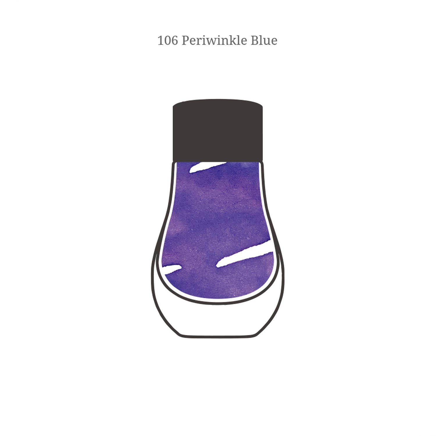 Dominant Industry Standard Periwinkle Blue Şişe Mürekkep - 25 ml