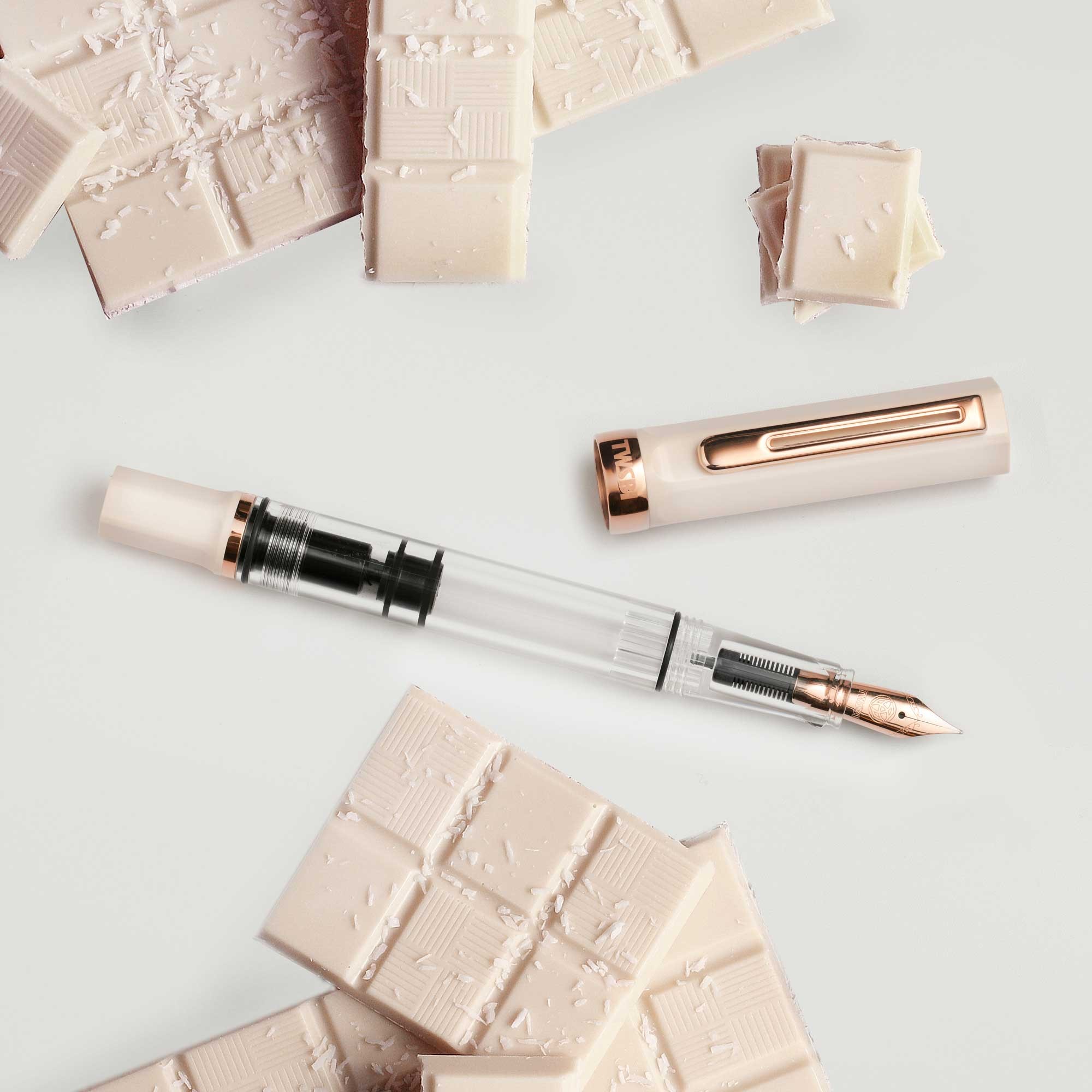 TWSBI ECO Creme Rose Gold Dolma Kalem