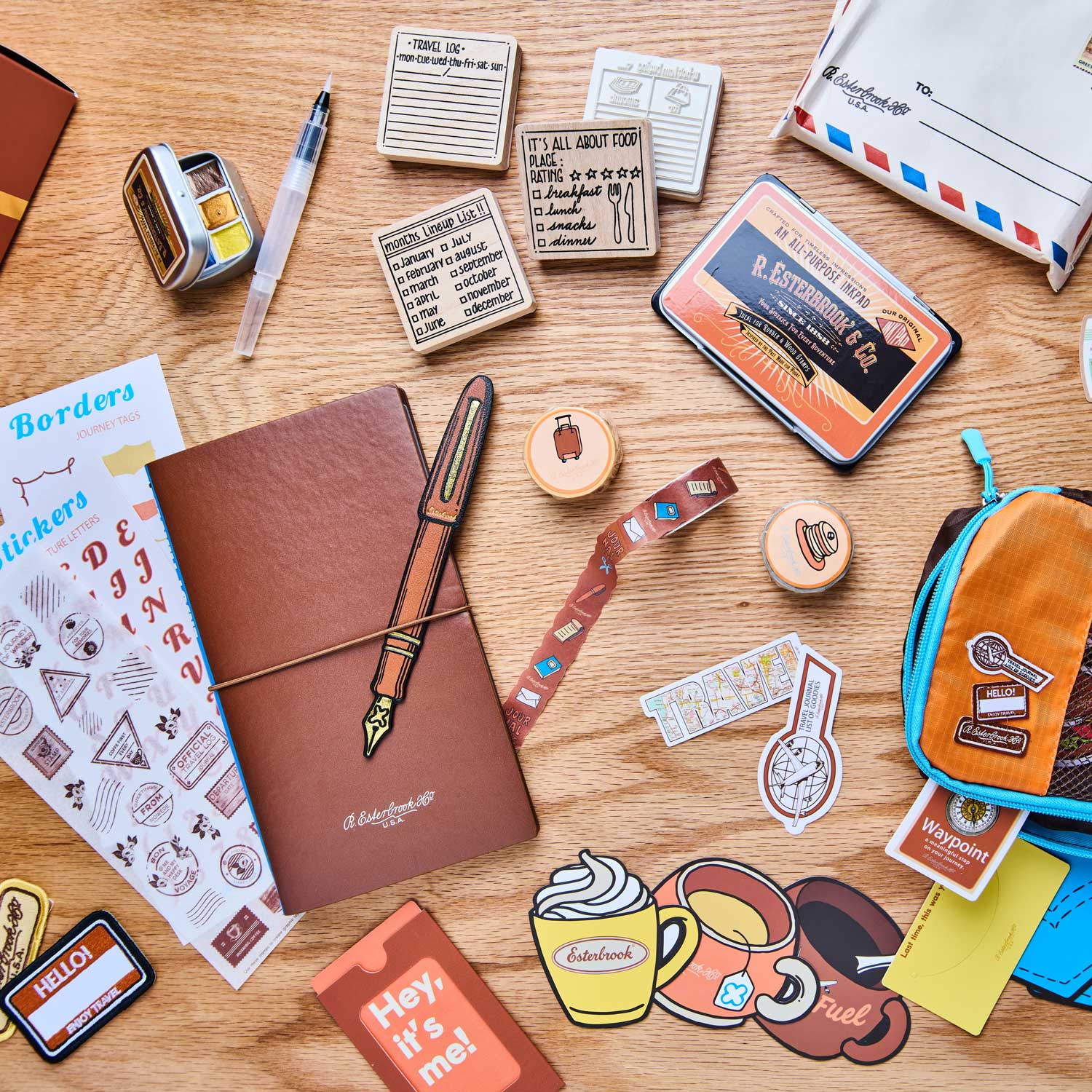 Esterbrook Travel Journal Workshop Seti