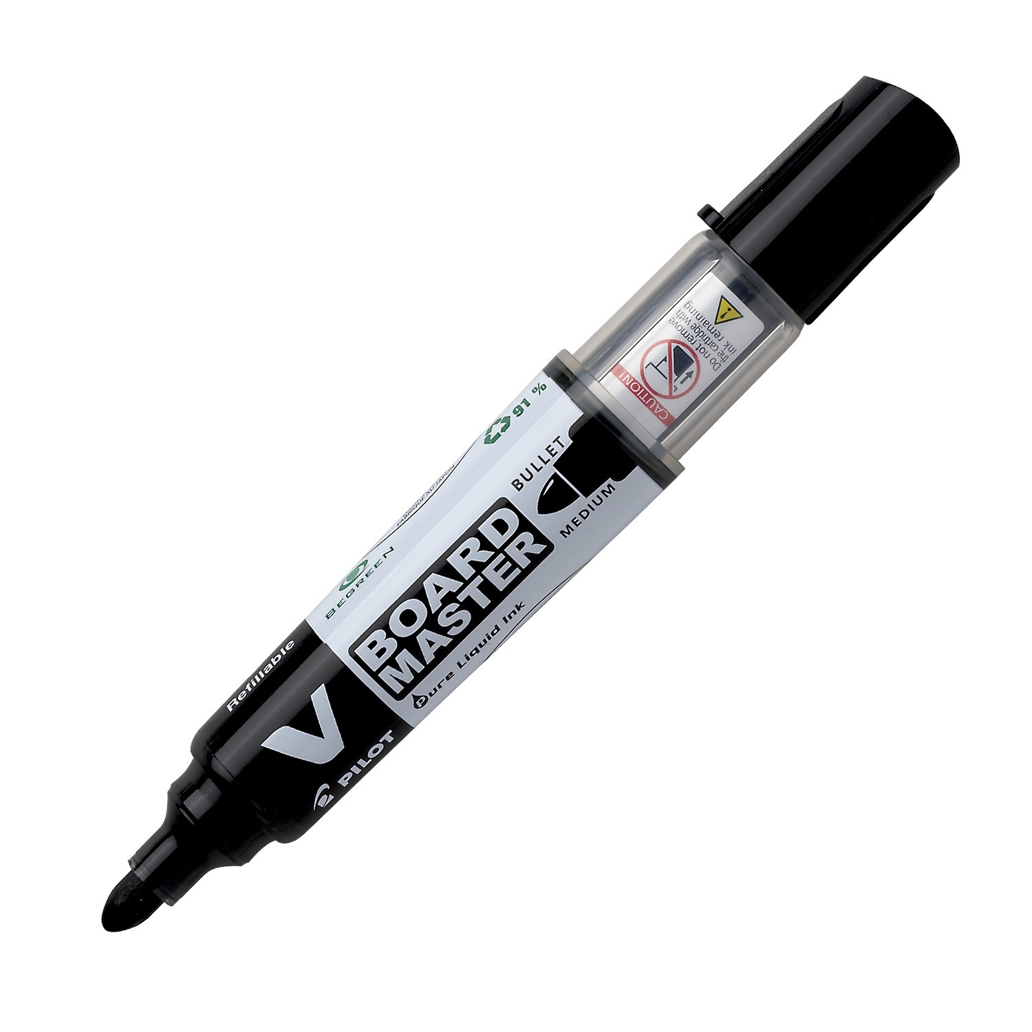 Pilot V-Board Master Beyaz Tahta Kalemi - Siyah