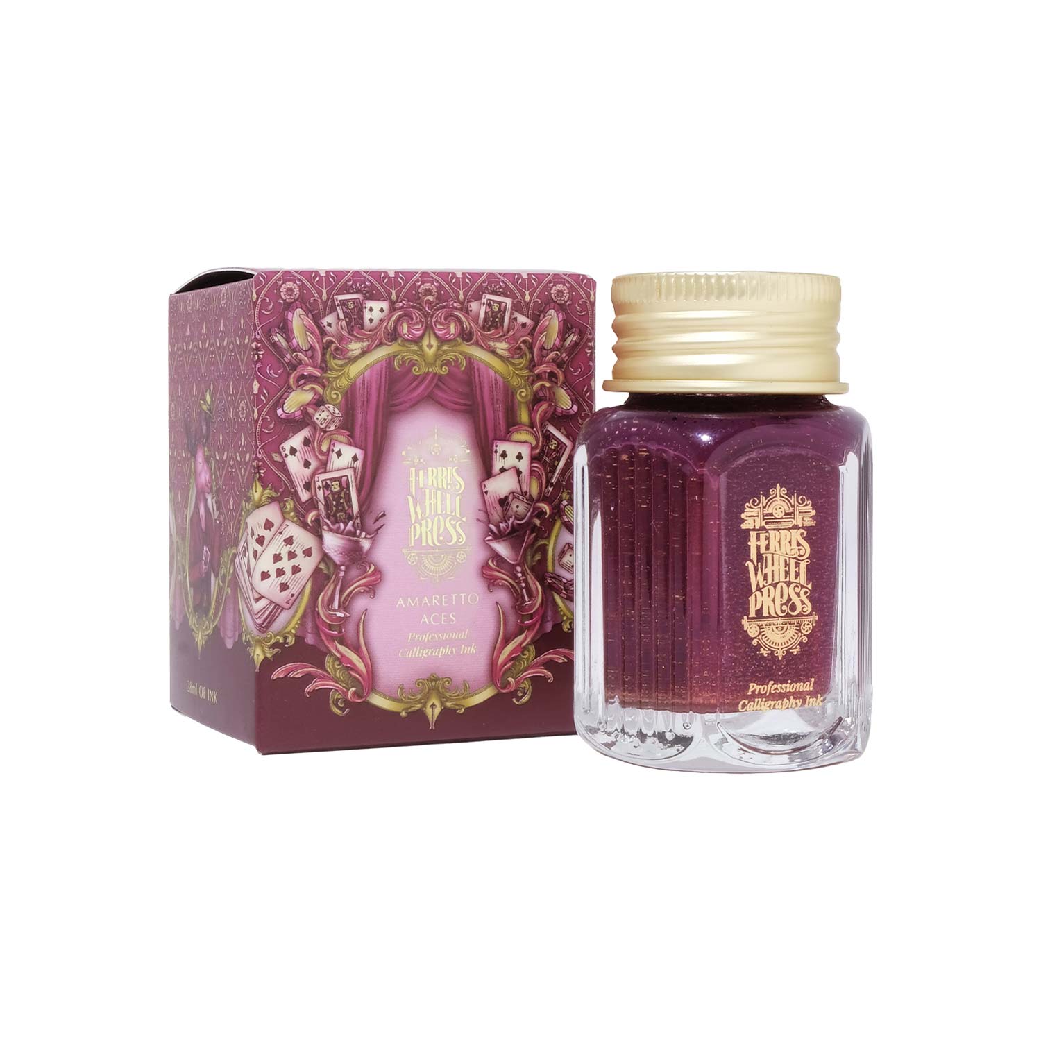 Ferris Wheel Press Amaretto Aces Kaligrafi Şişe Mürekkep - 28 ml