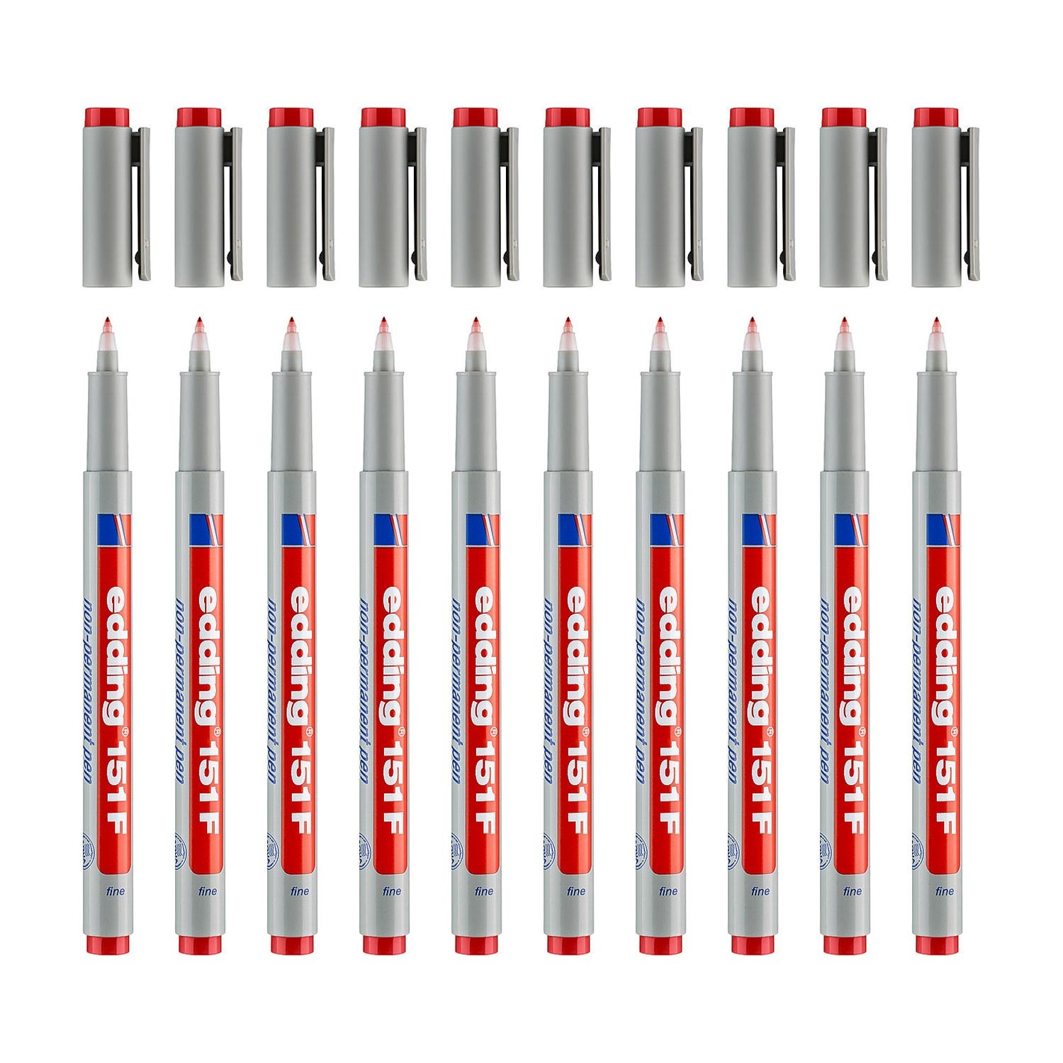 Edding 151 F Asetat Kalemi 10'lu Set