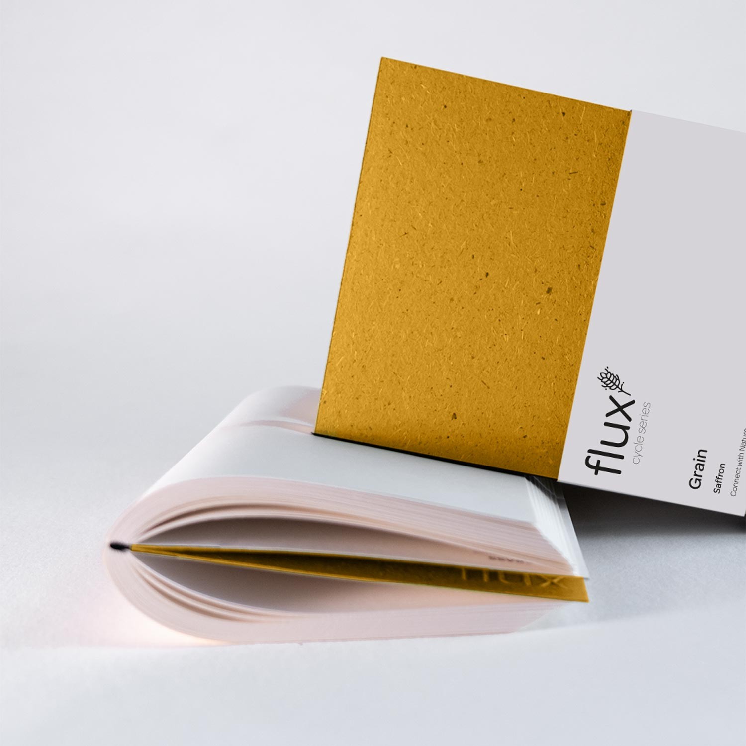 flux notebook Cycle Midi Not Defteri - Grain Saffron