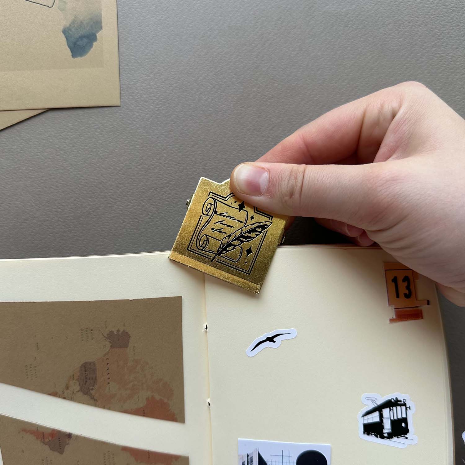 Euk Design Pirinç Klips