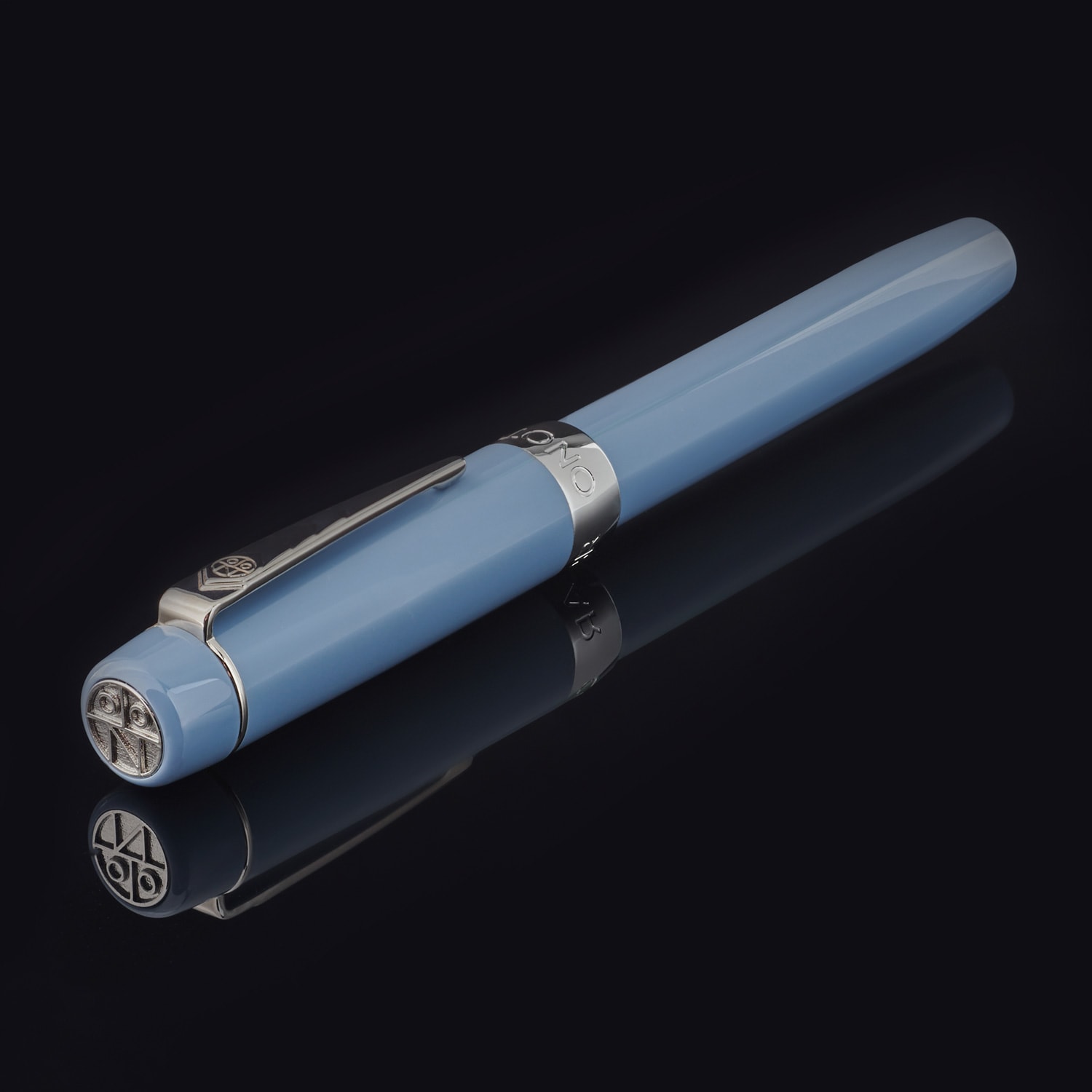 Onoto Scholar Palladium Dolma Kalem - Sky Blue