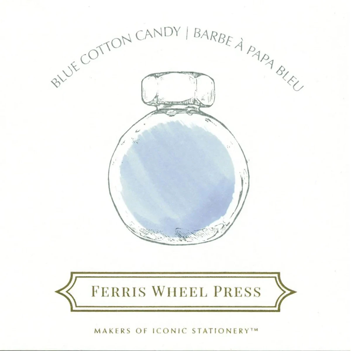 Ferris Wheel Press Blue Cotton Candy Şişe Mürekkep - 38 ml