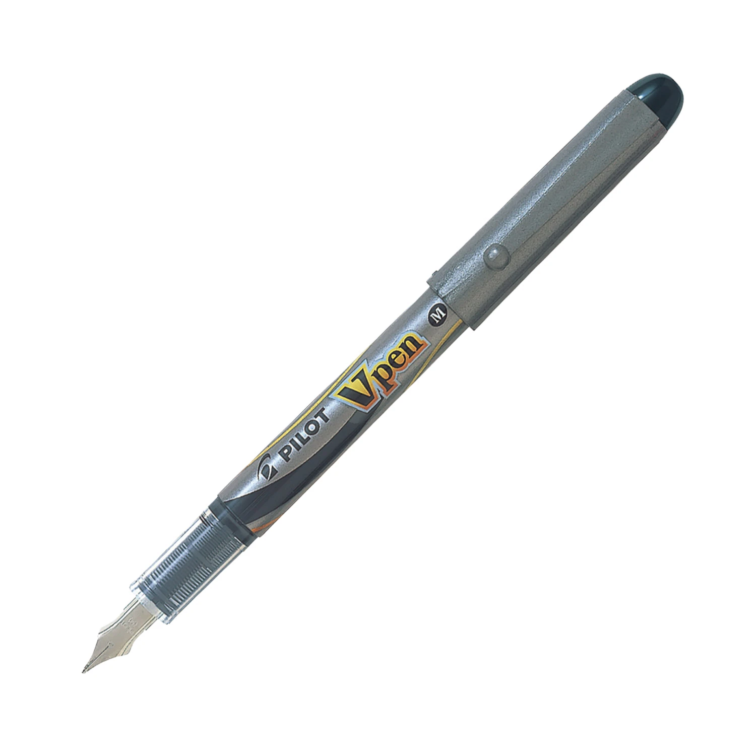 Pilot V-Pen Silver Dolma Kalem